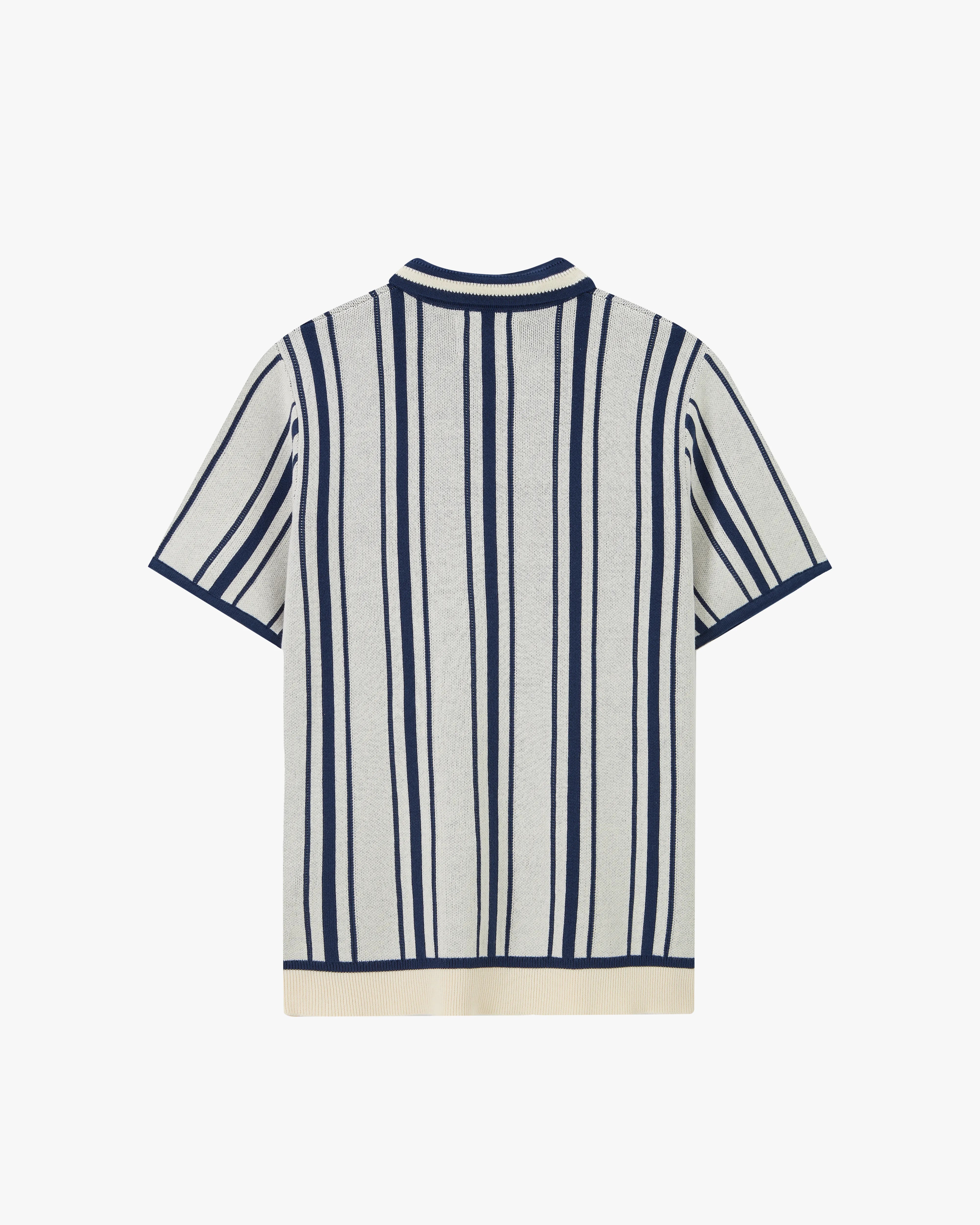 Pierluigi Football Knit Polo