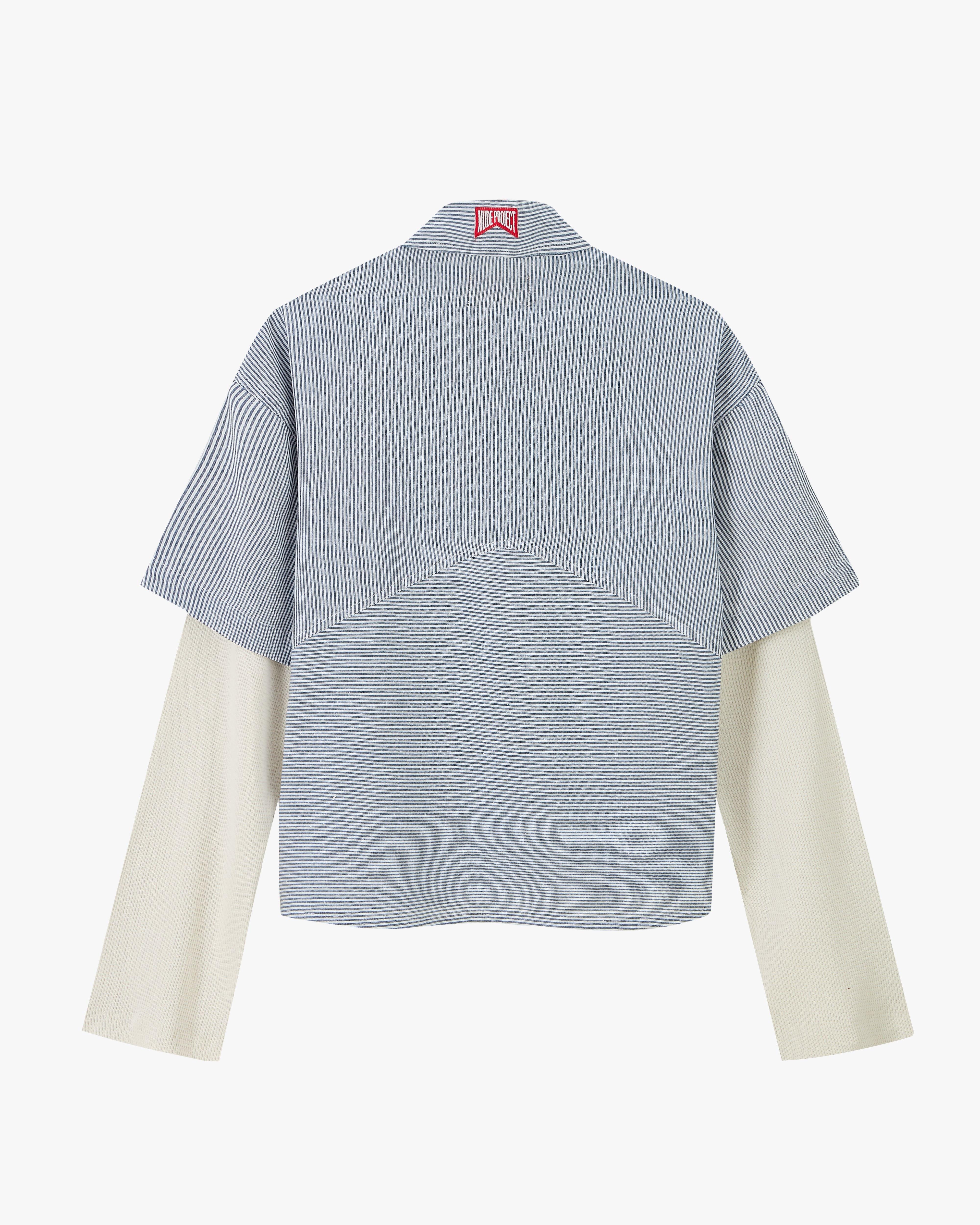 Palier Double Sleeve Shirt Blue