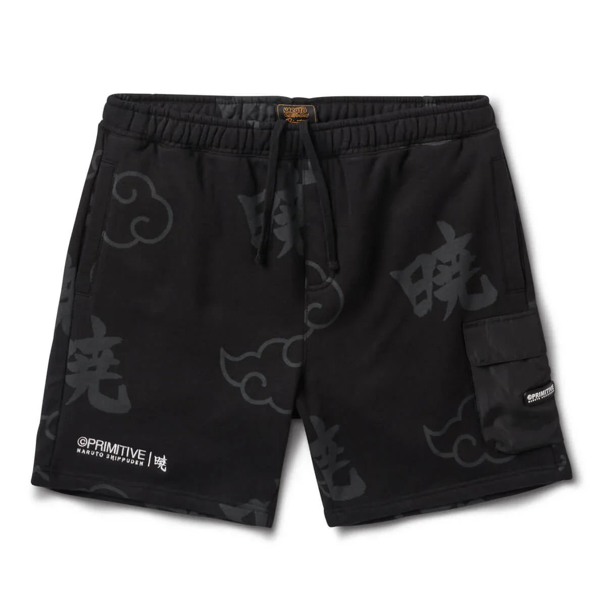 AKATSUKI OVERSIZED FLEECE SHORTS - Four Street