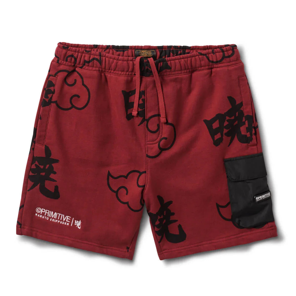 AKATSUKI OVERSIZED FLEECE SHORTS - Four Street