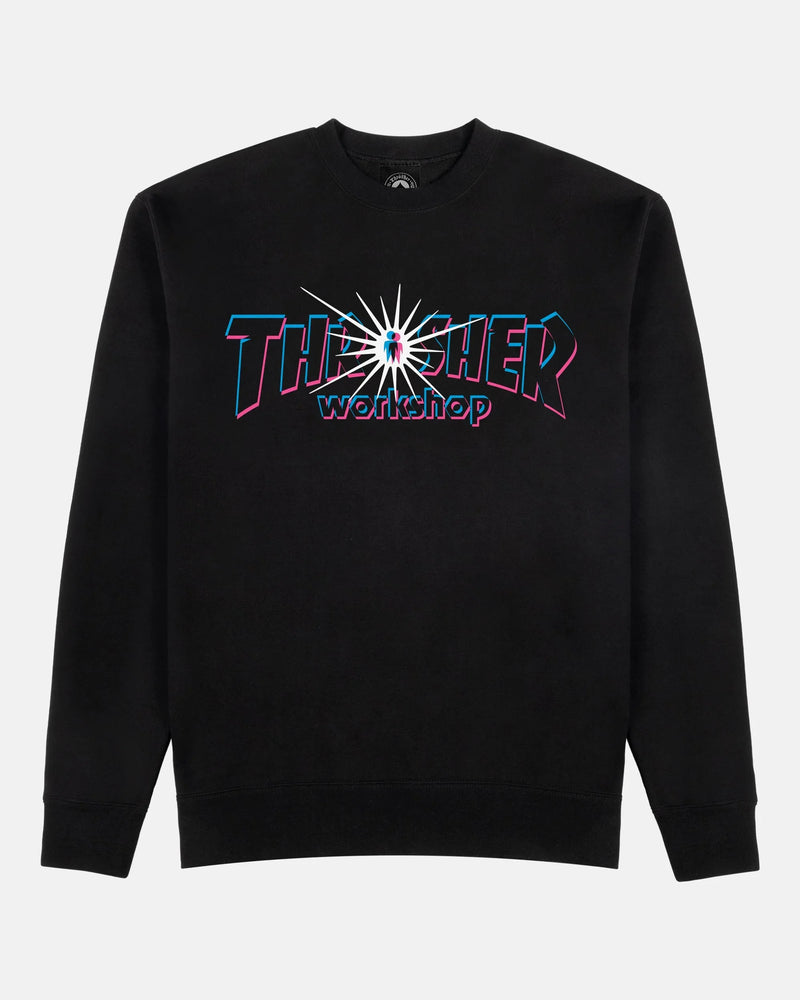 NOVA - CREWNECK - BLACK - Four Street
