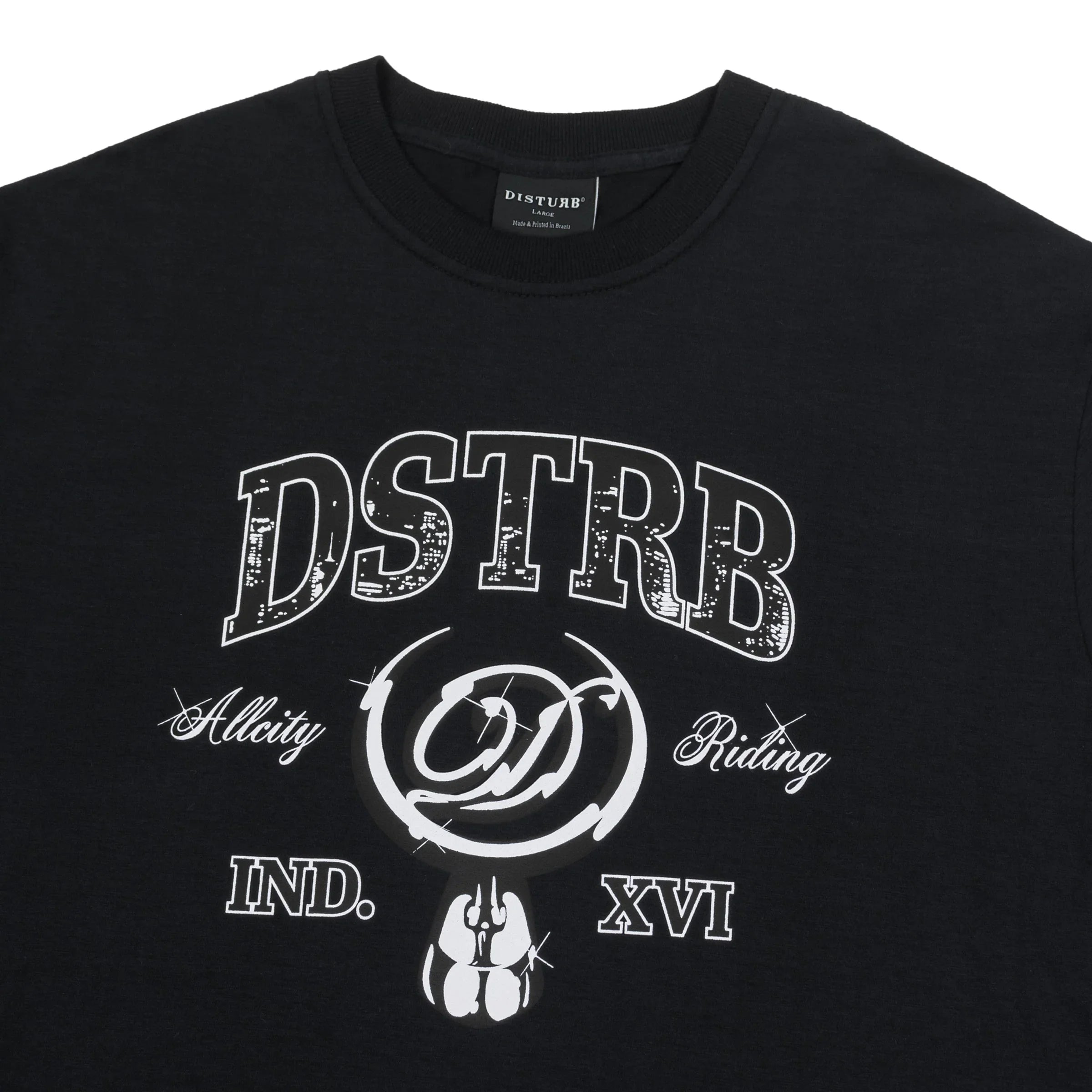 All City T-Shirt In Black - Four Street