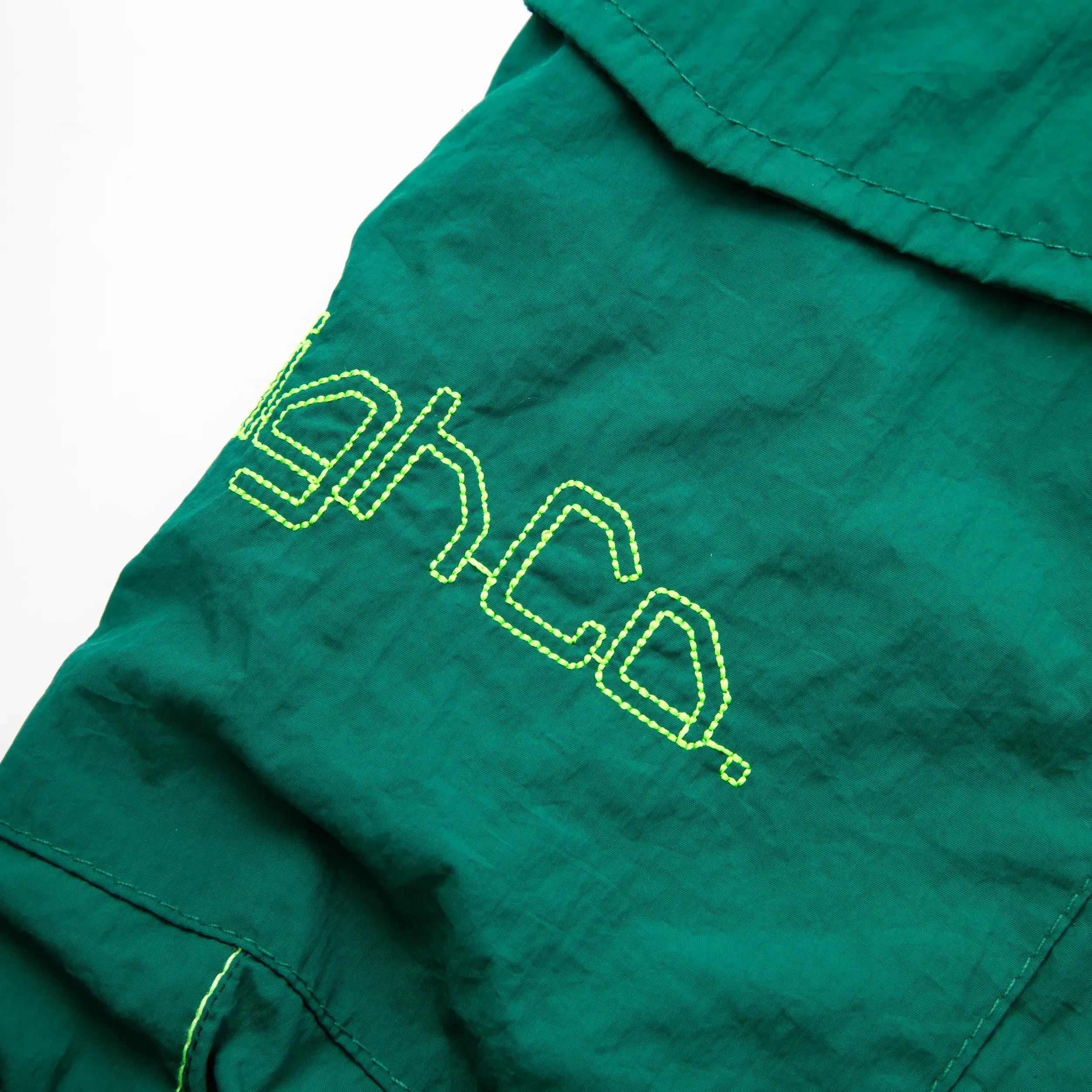 Backstitch Shorts Night Green - Four Street