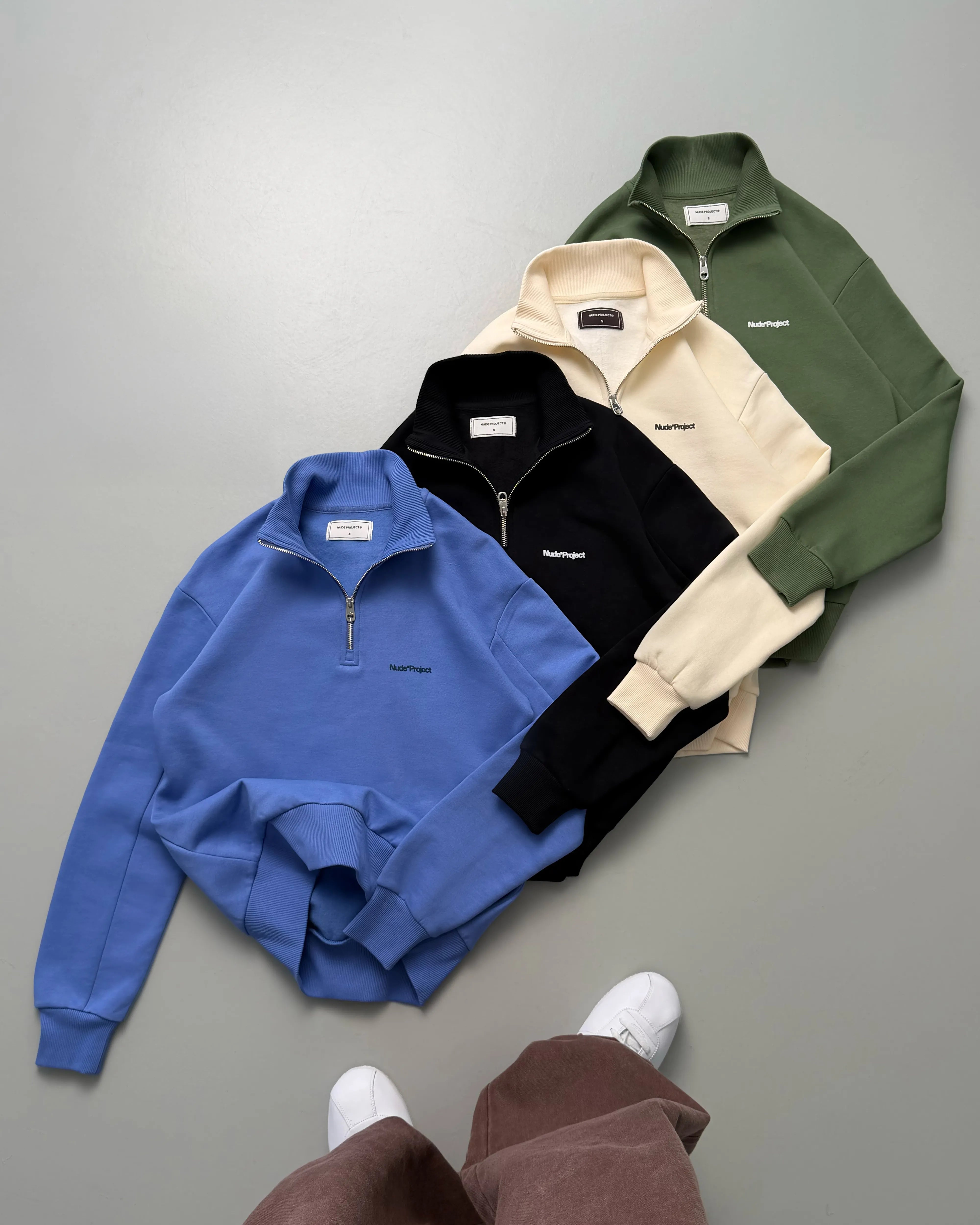 Origins Quarter-Zip Black