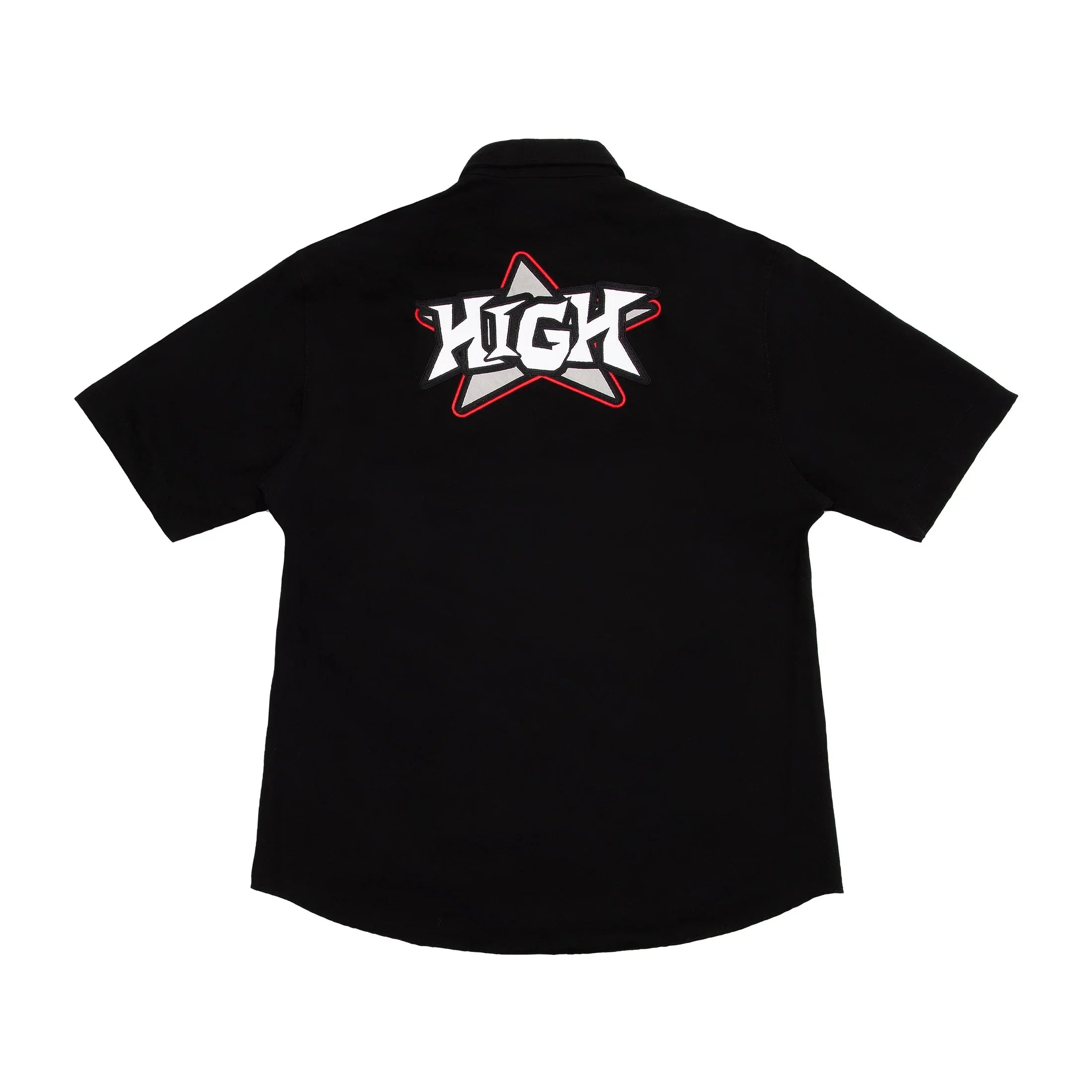 Button Shirt Blink Black - Four Street