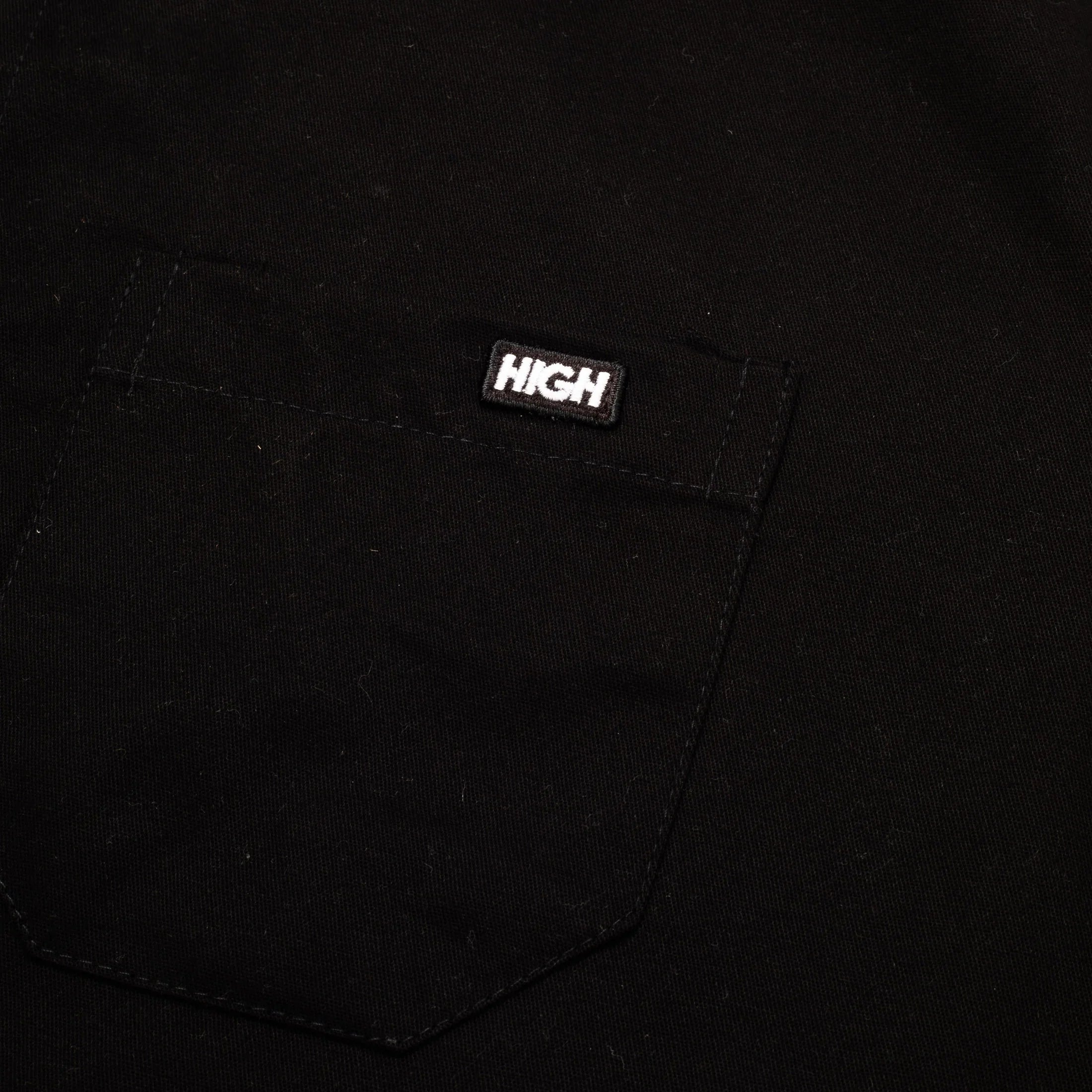 Button Shirt Blink Black - Four Street