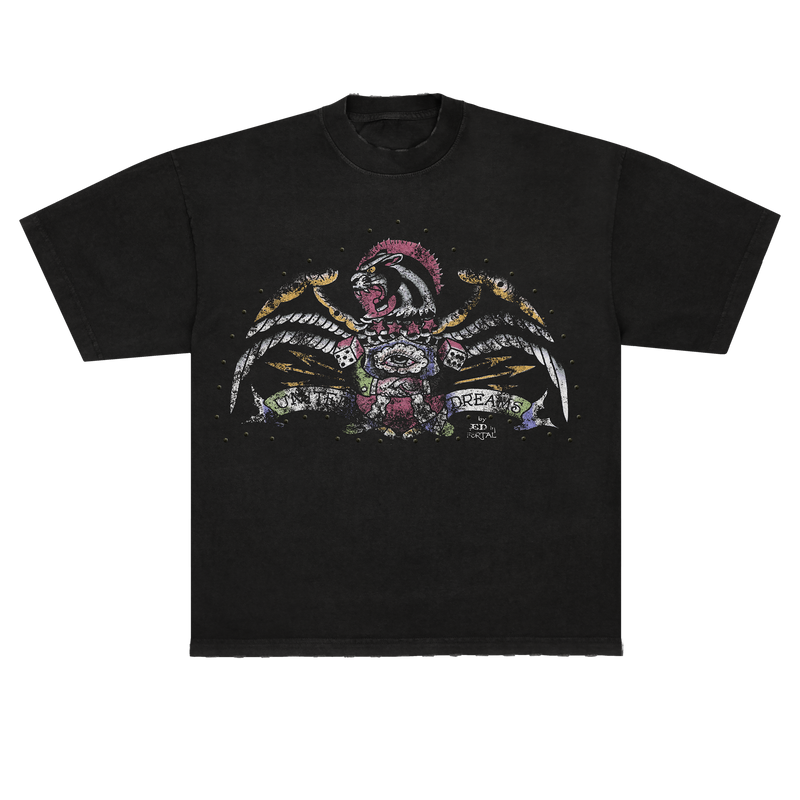 Camiseta "Until Dreams" Ed Hardy x Matuê