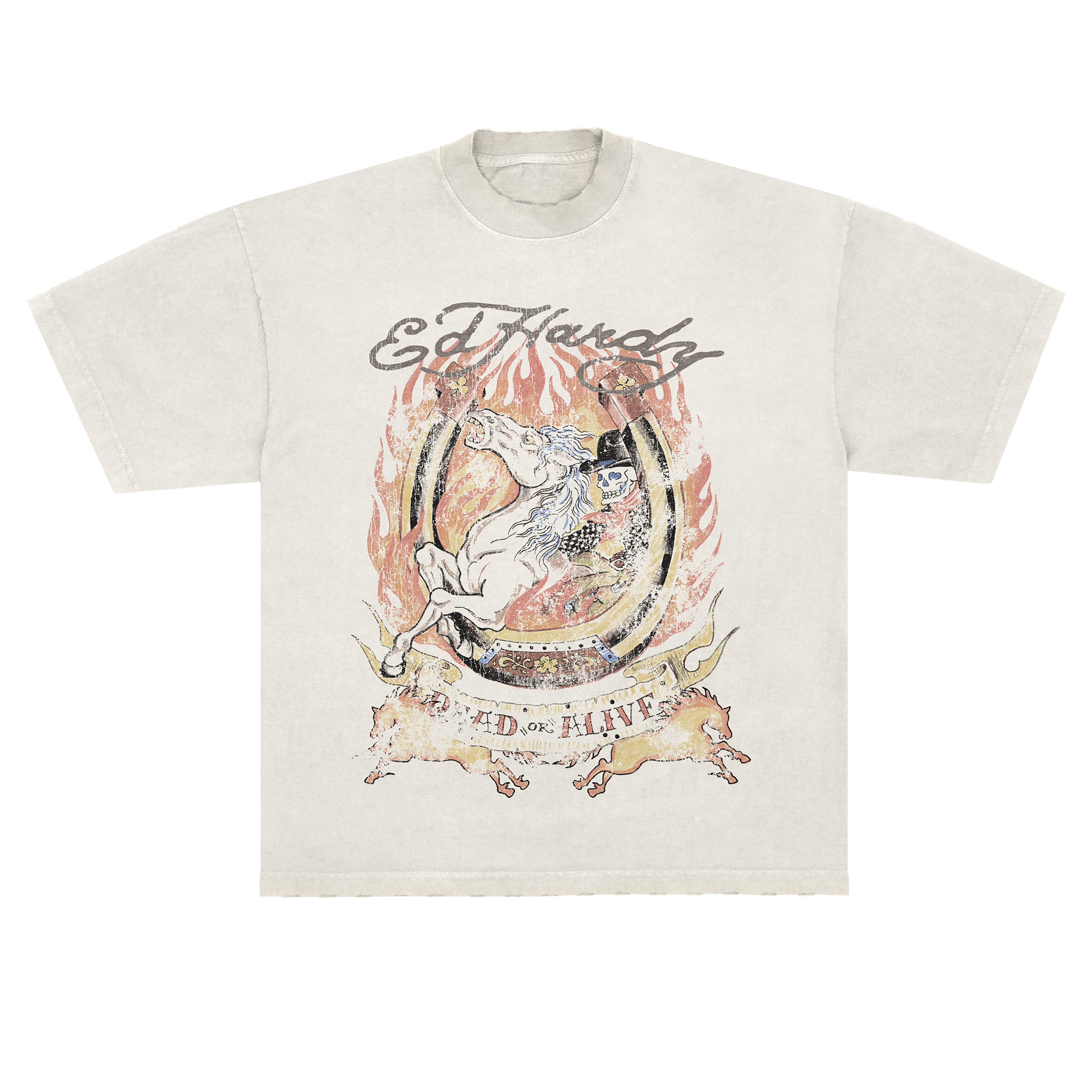 Camiseta "Horse" Ed Hardy x Matuê