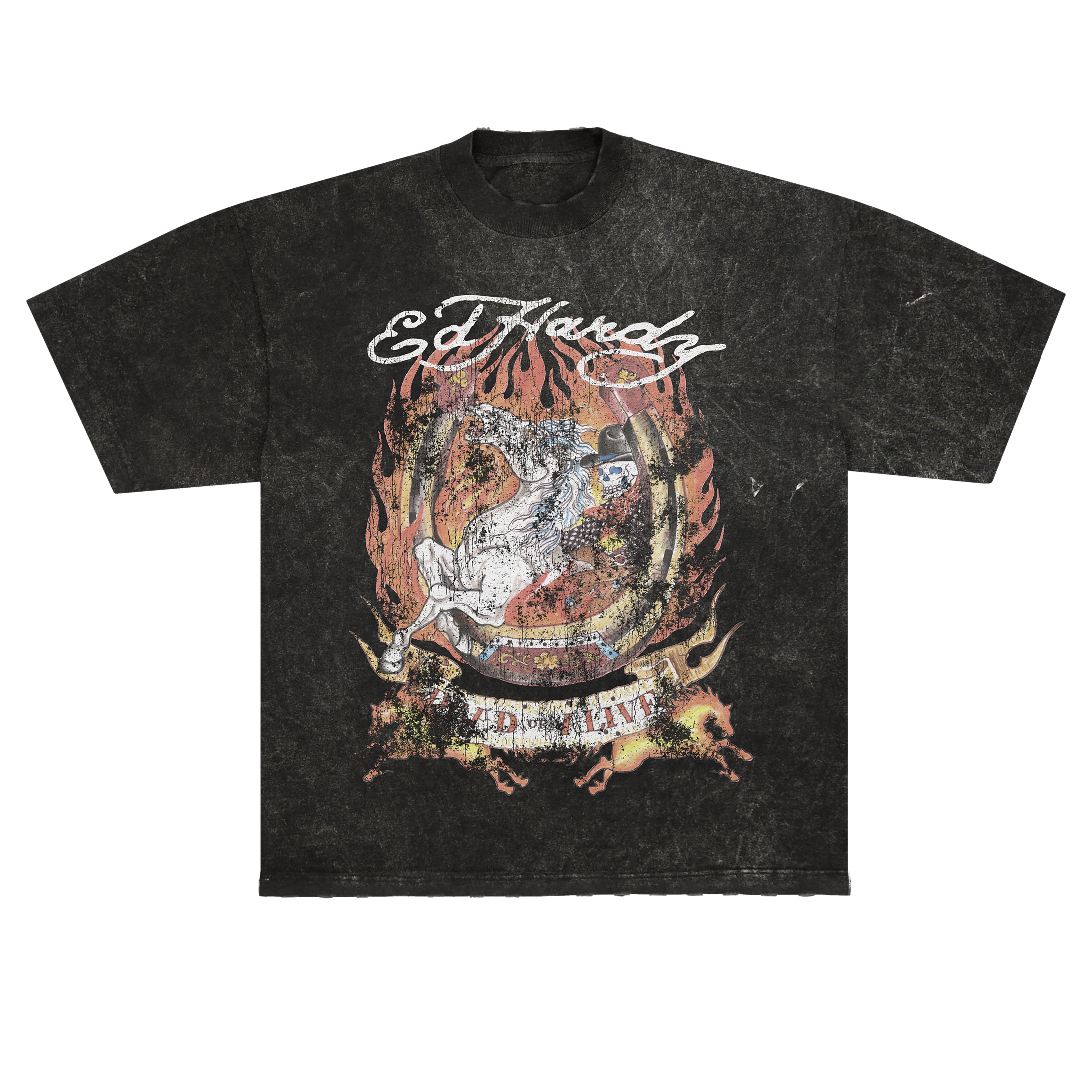 Camiseta "Horse" Ed Hardy x Matuê