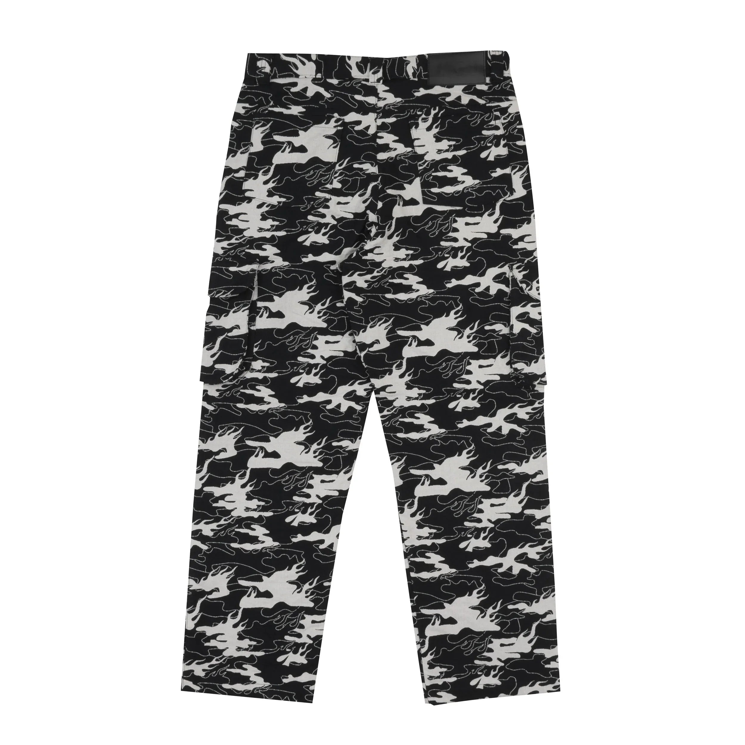 Camo Jacquard Cargo Pants - Four Street