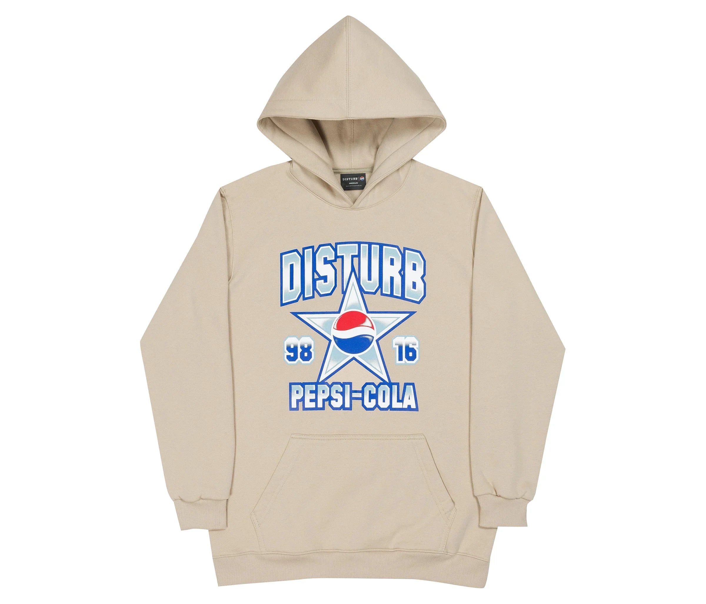 Cola Star Hoodie in Beige - Four Street