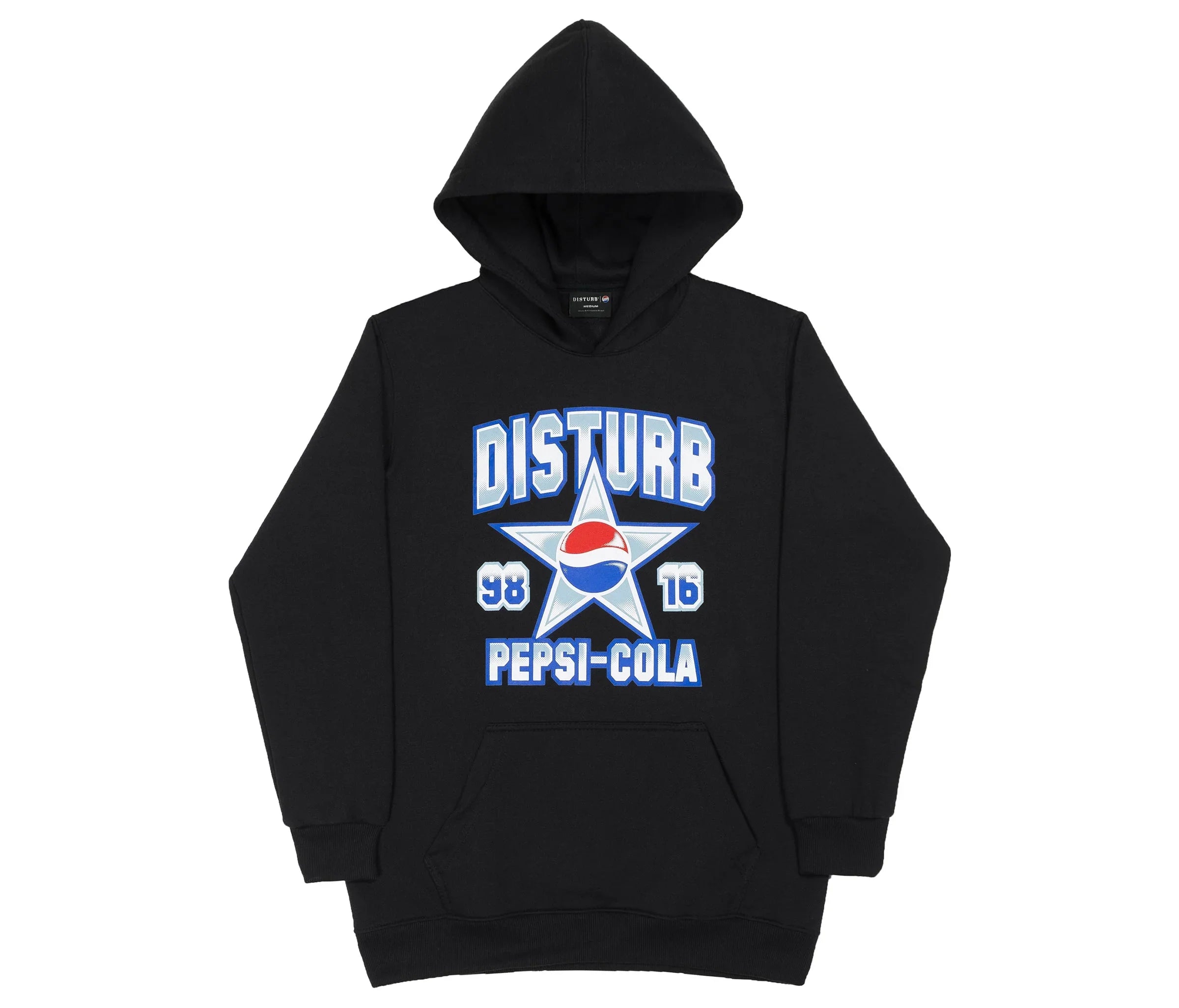 Cola Star Hoodie in Black - Four Street