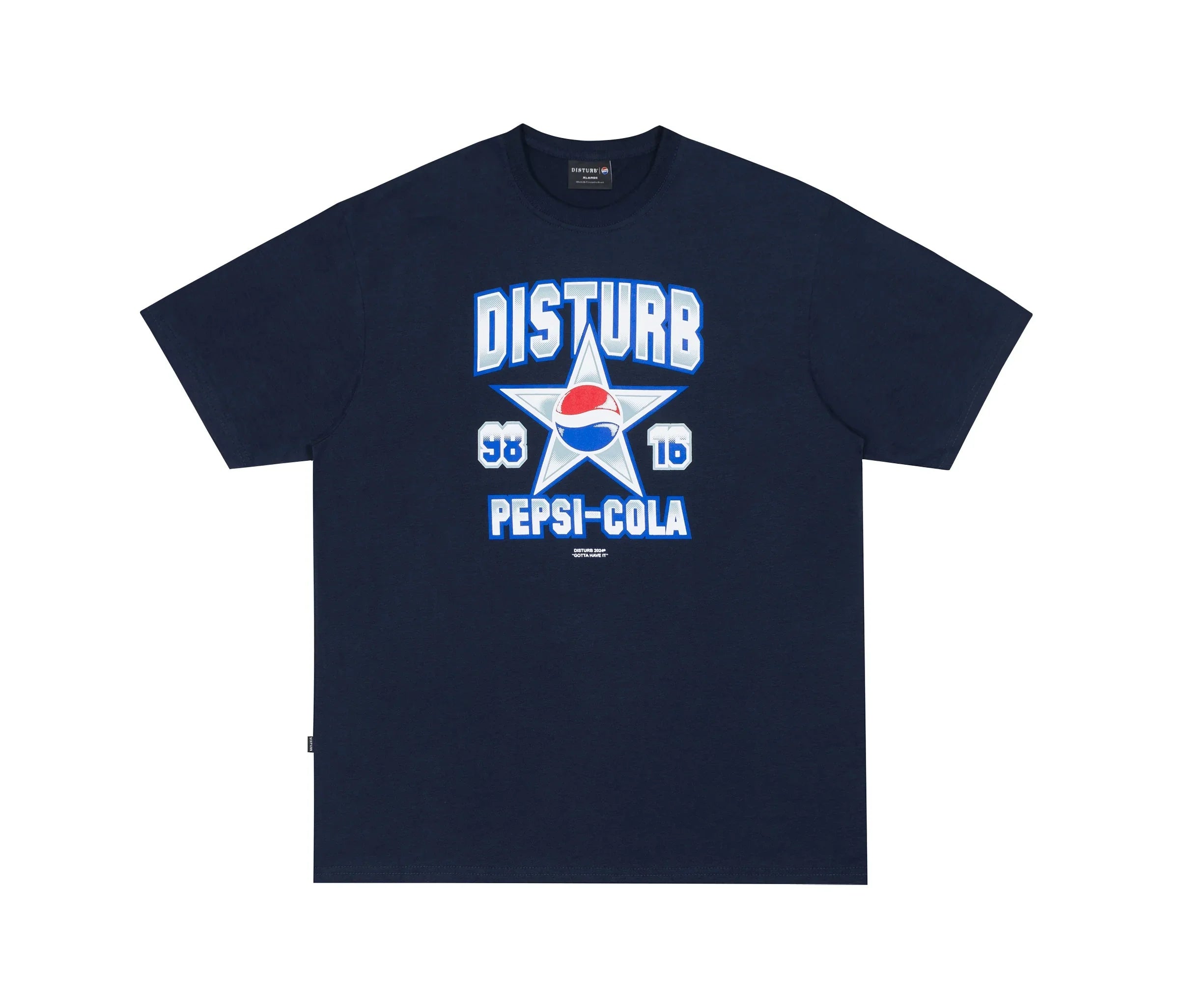 Cola Star Tee in Navy - Four Street