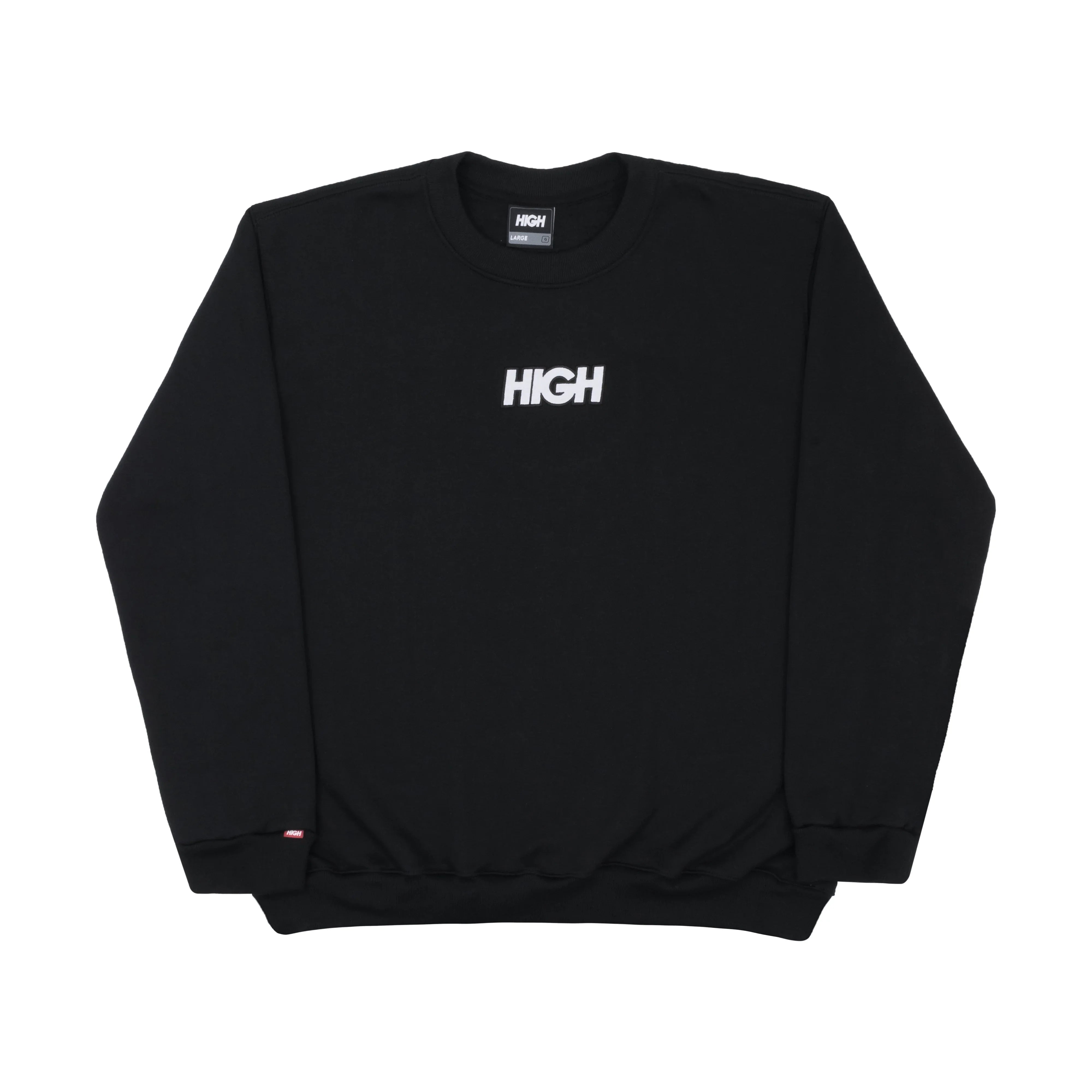 Crewneck High "Logo Black" Preto - Four Street