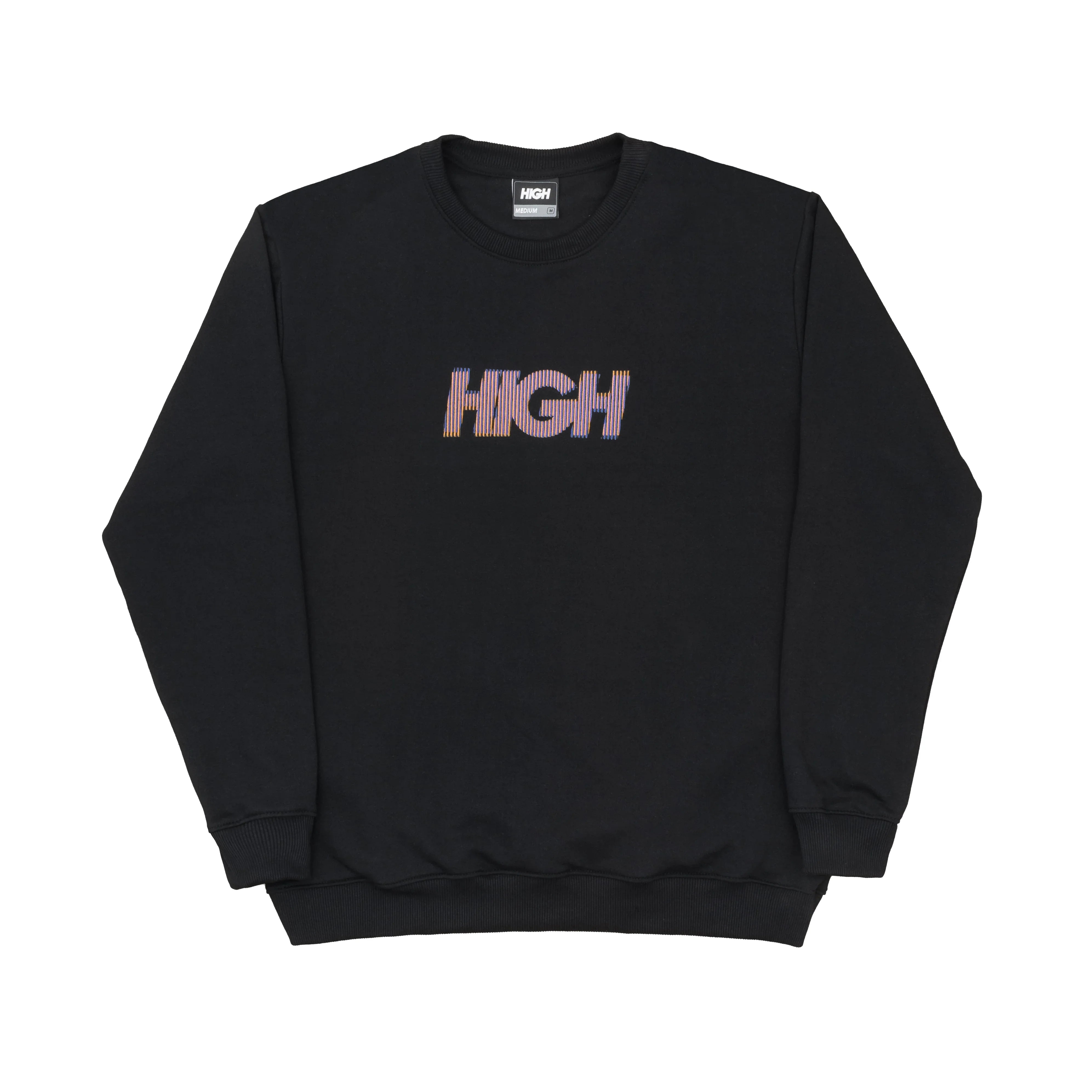 Crewneck High "Olograph Logo" Preto - Four Street