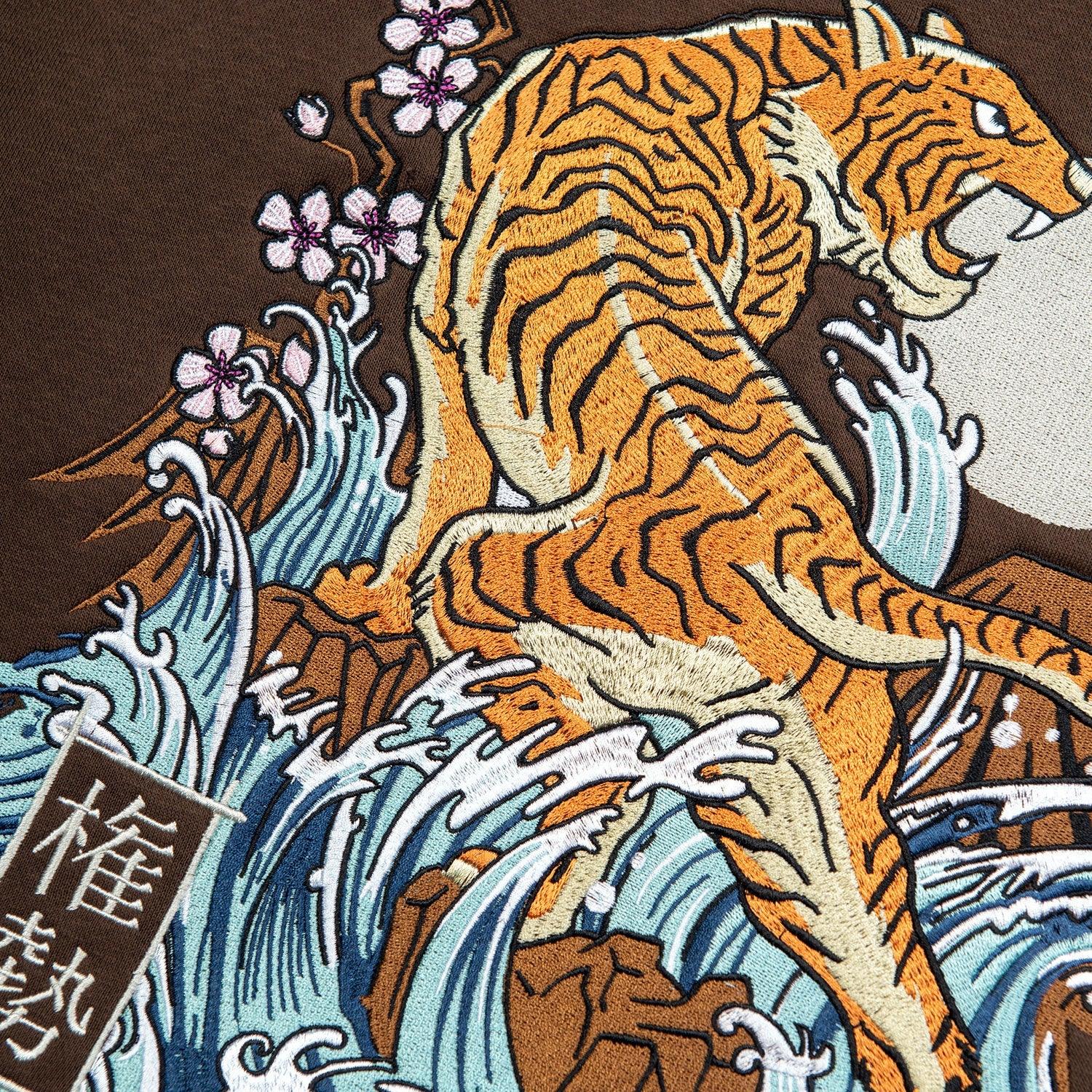 Clout Embroidered Hooded Fleece - Four Street