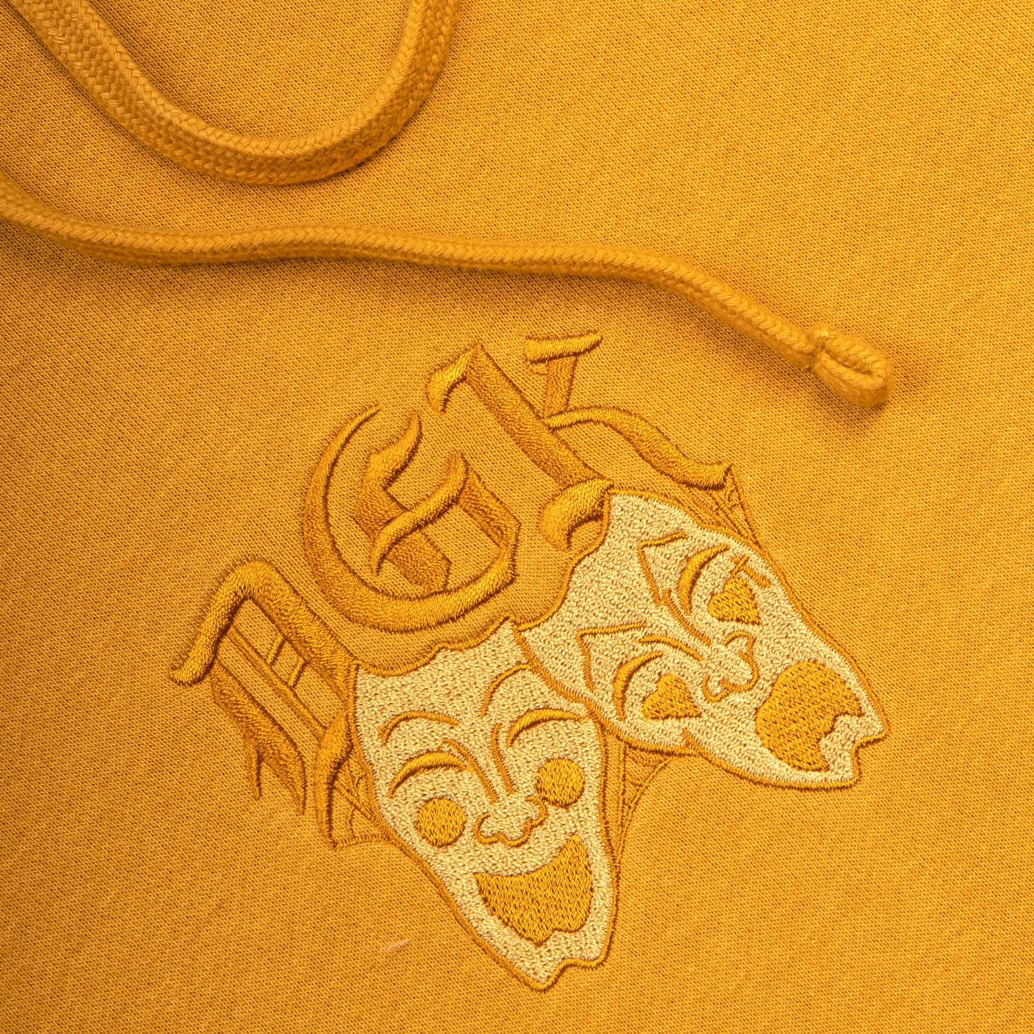 Laugh Now Embroidered Hooded Fleece - Four Street