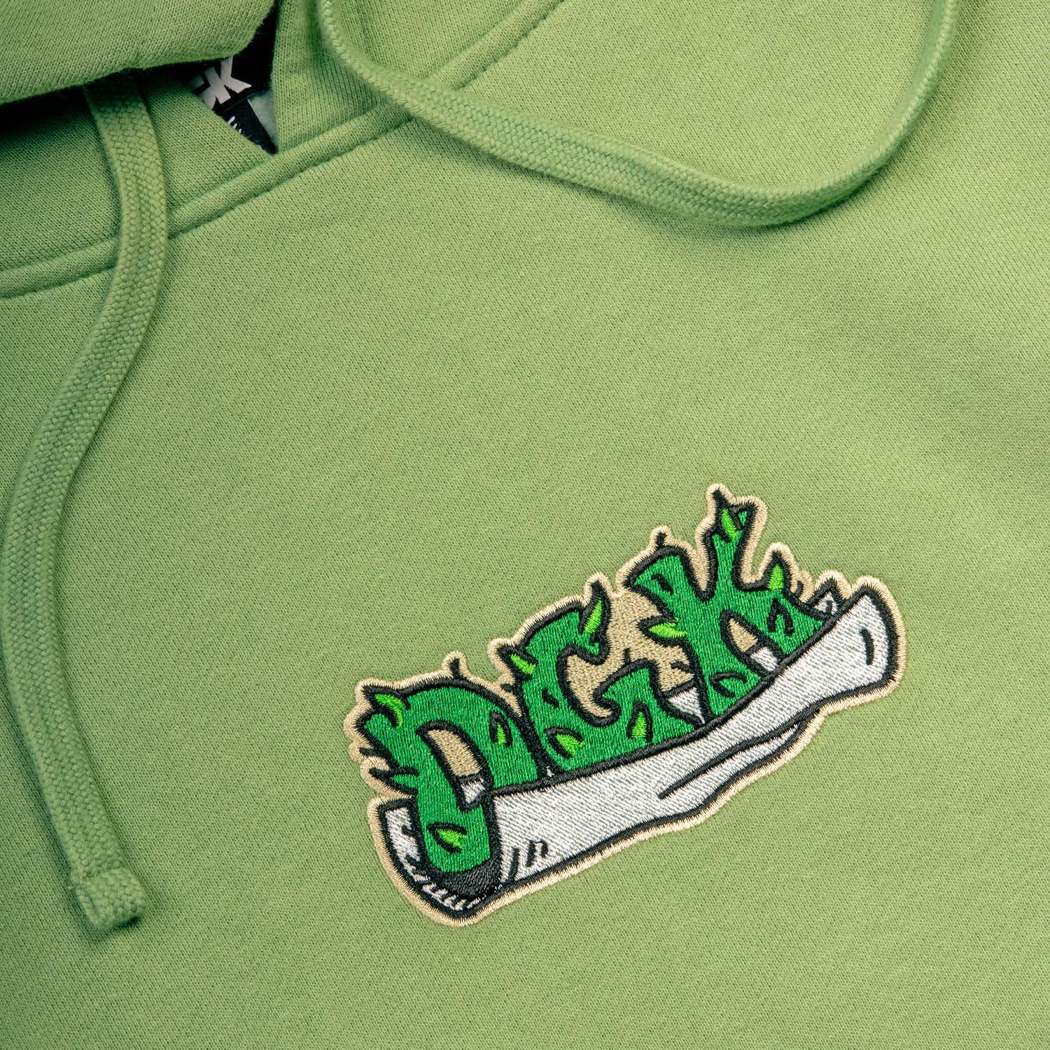 Chaos Embroidered Hooded Fleece - Four Street