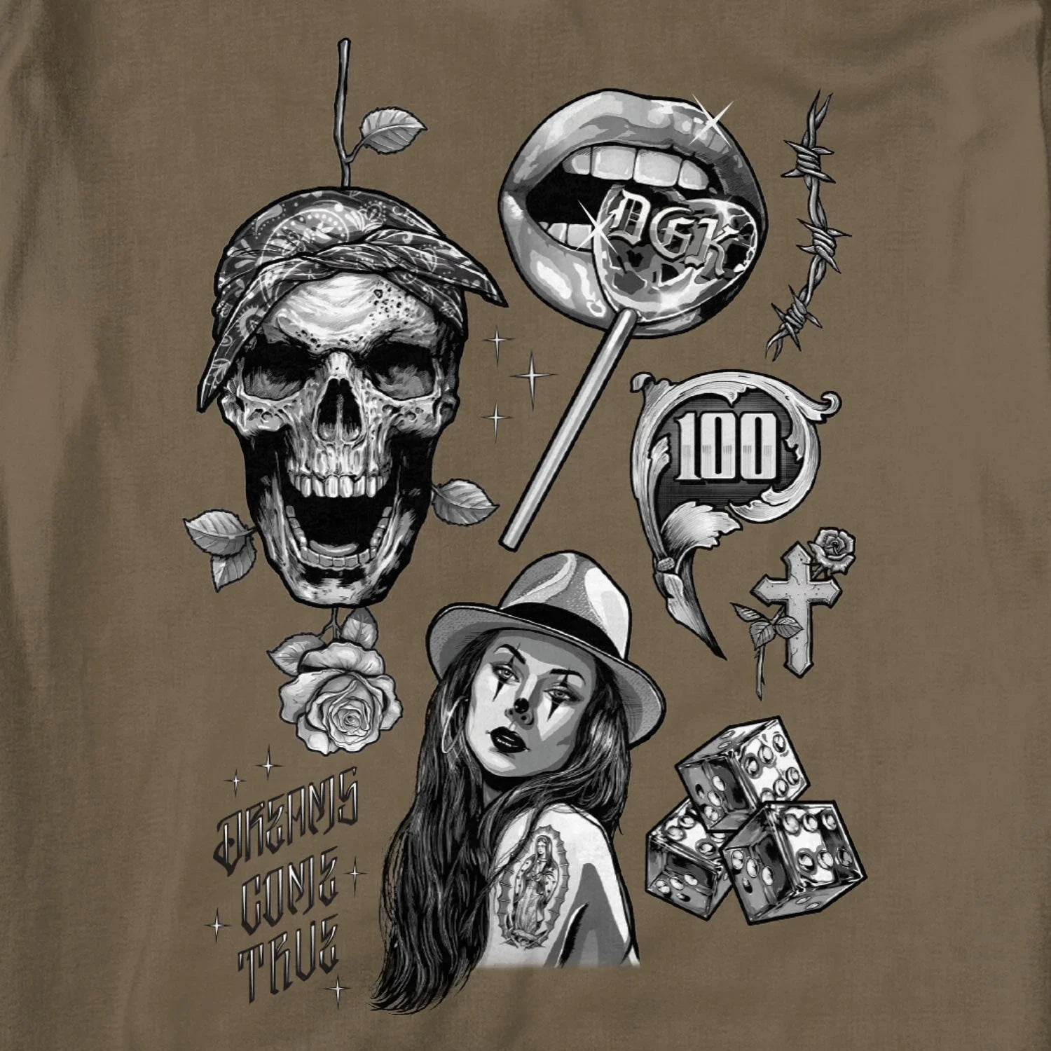 Dreams Come True Hooded Fleece - Four Street