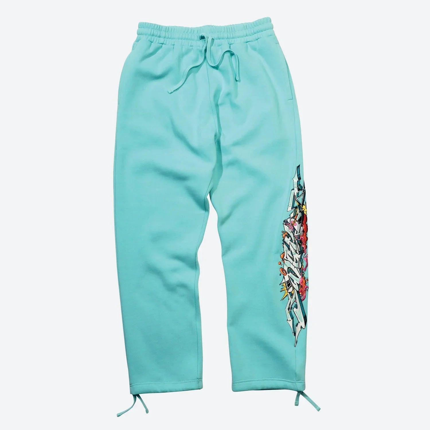 Wildstyle Embroidered Fleece Pant - Four Street