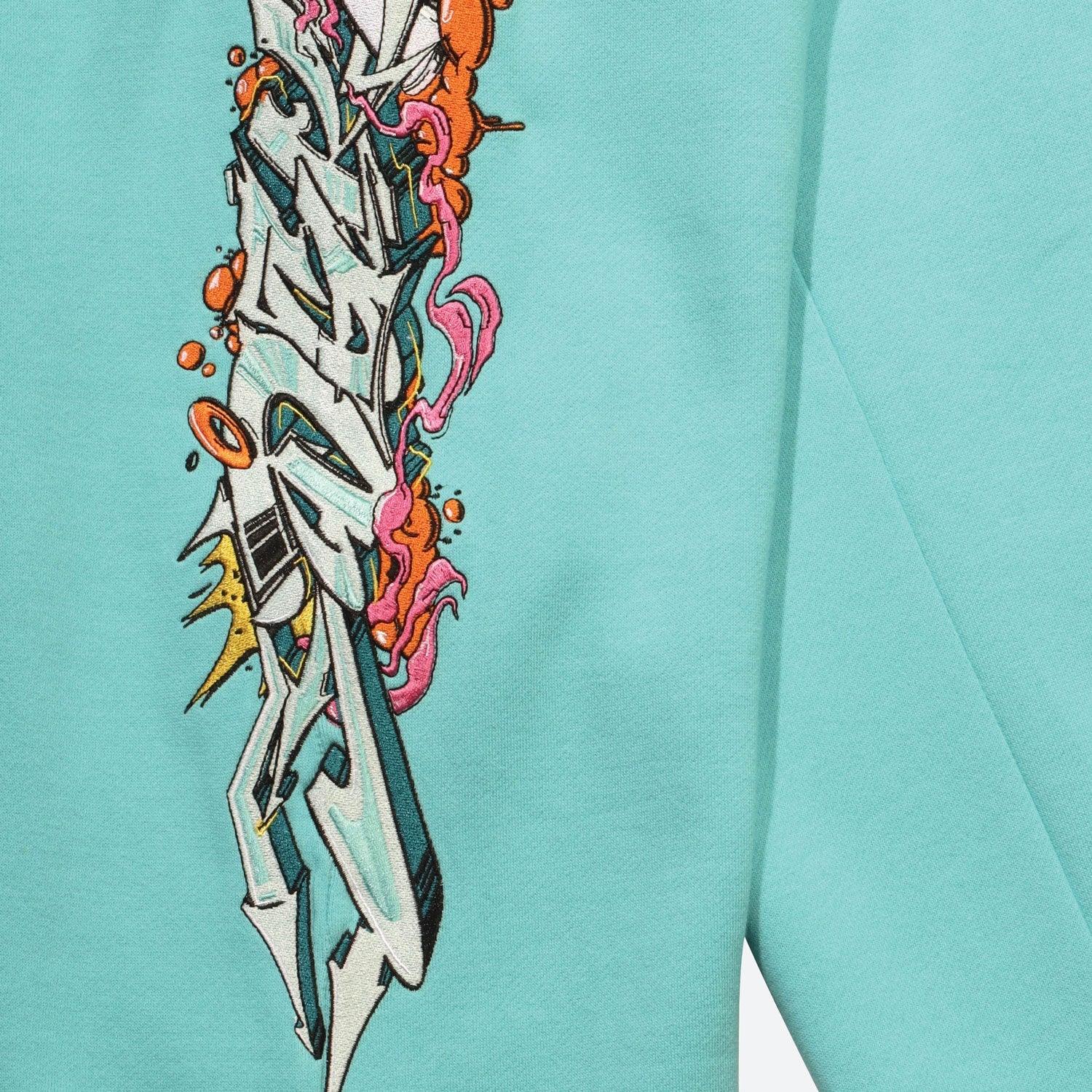 Wildstyle Embroidered Fleece Pant - Four Street