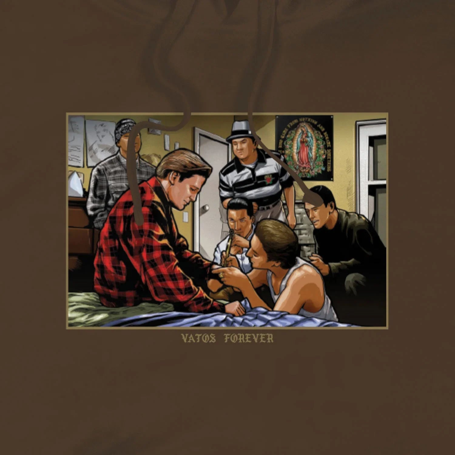 Vatos Forever Hooded Fleece - Four Street