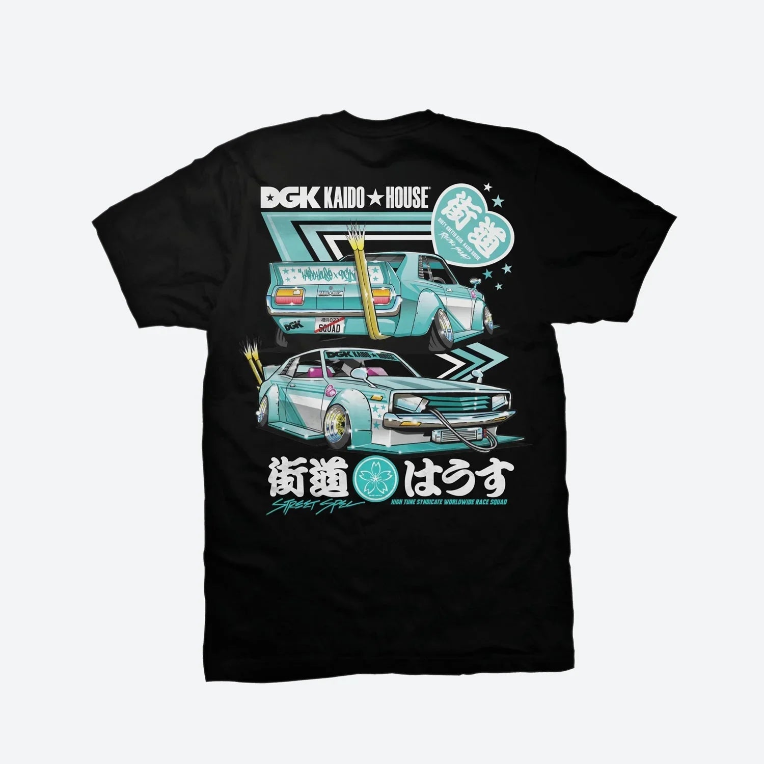 DGK x Kaido House Zokusha T-Shirt - Four Street