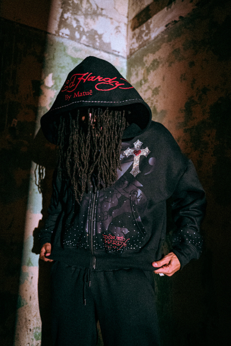 Moletom Zip Up Preto 