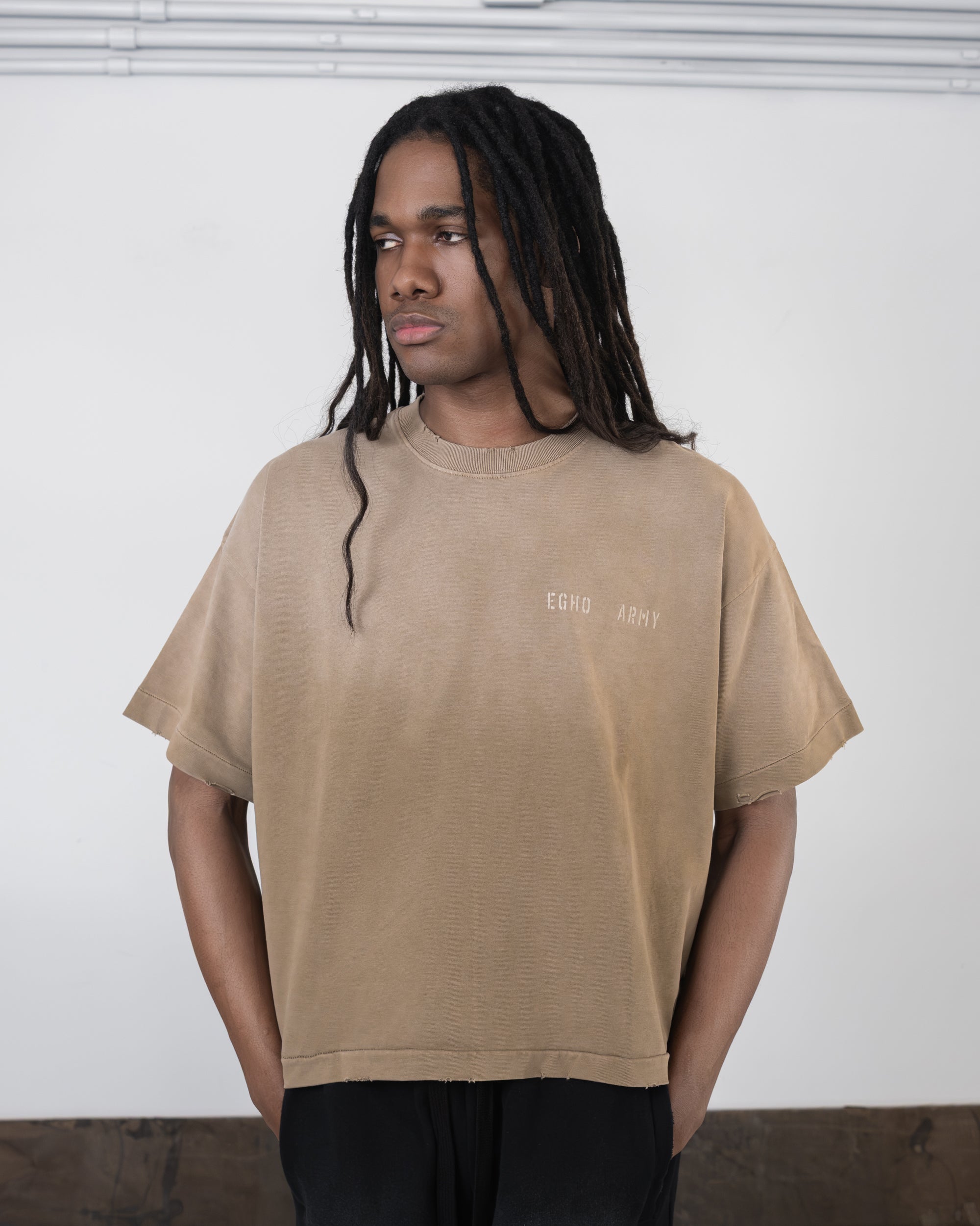 UNF - BOXY TEE - SAND