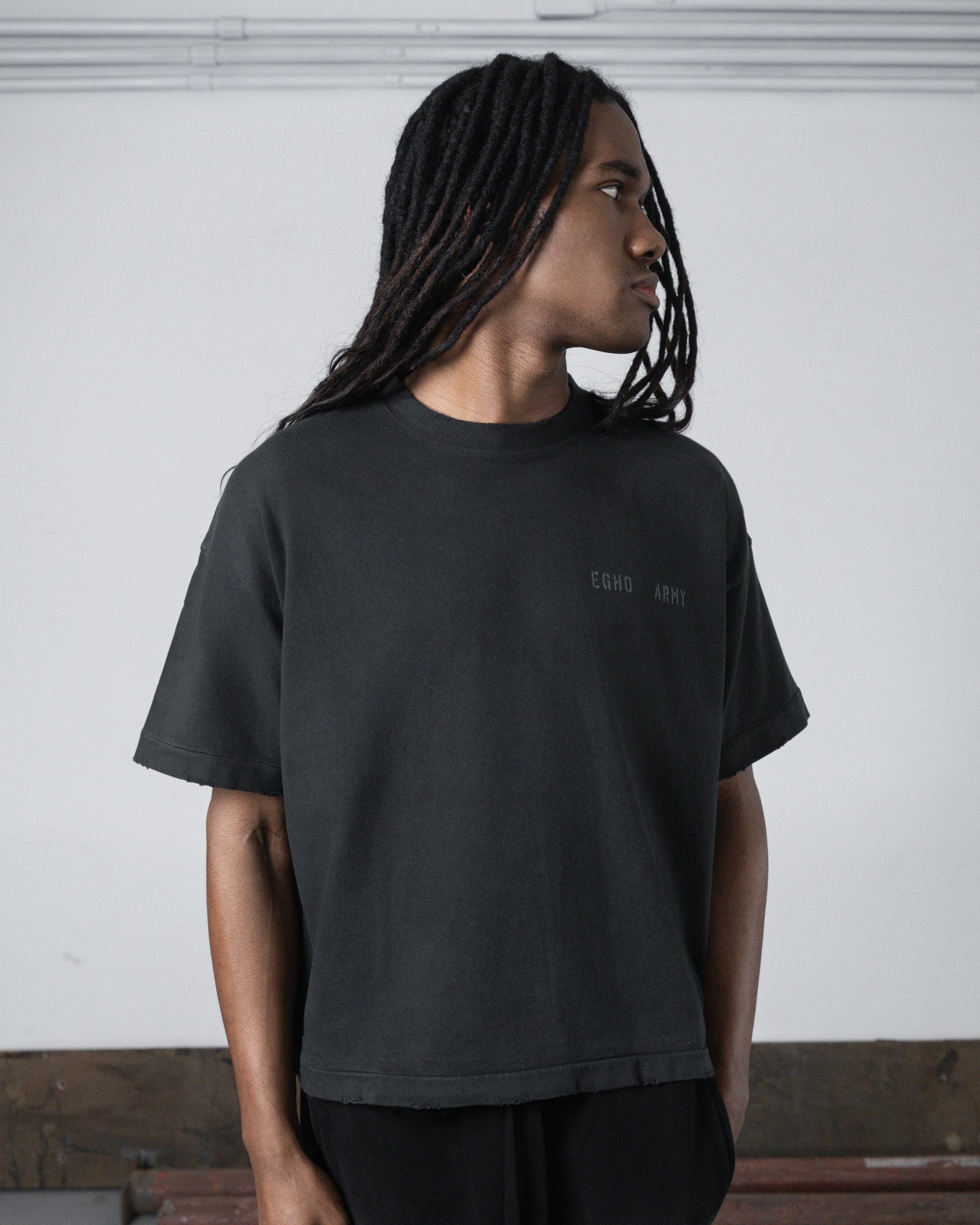 UNF - BOXY TEE - CARBON