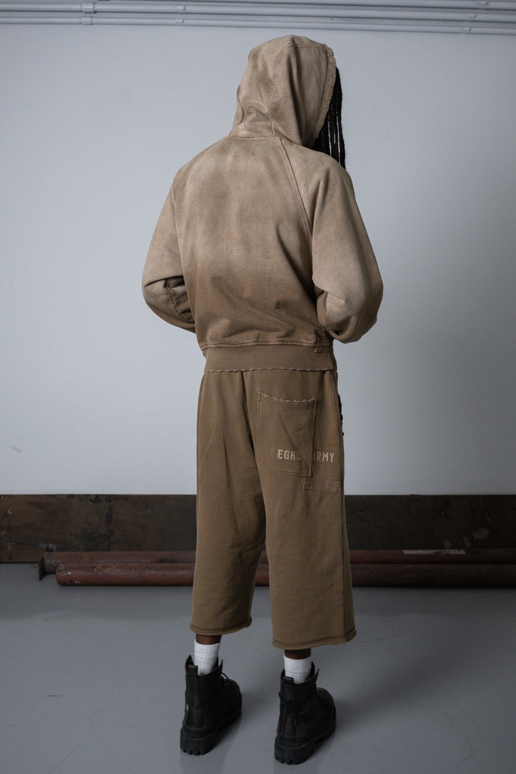 UNF HEAVY ZIP HOODIE - SAND