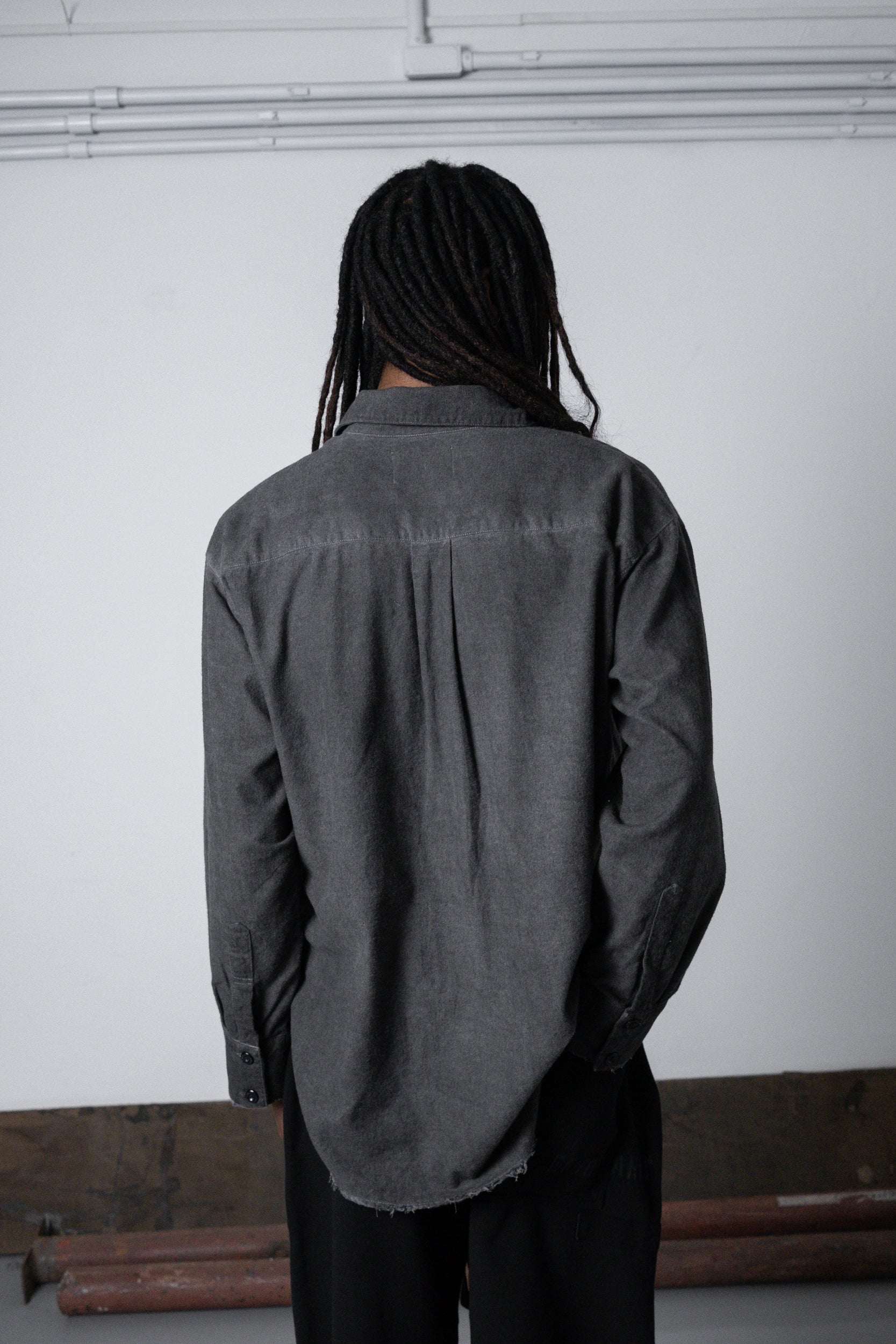 UNF FLANNEL SHIRT - GREY