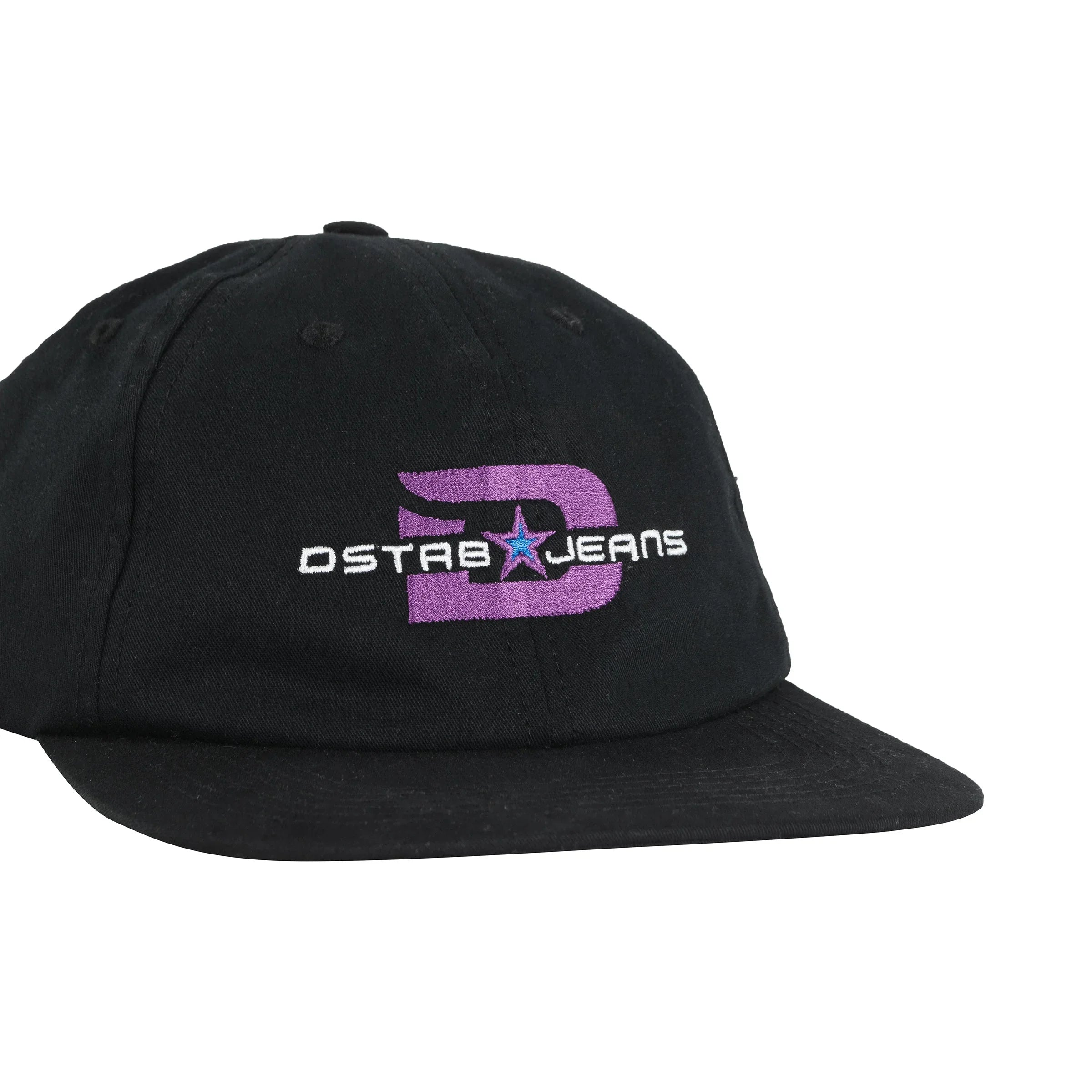 DSTRB Jeans 6-Panel in Black - Four Street