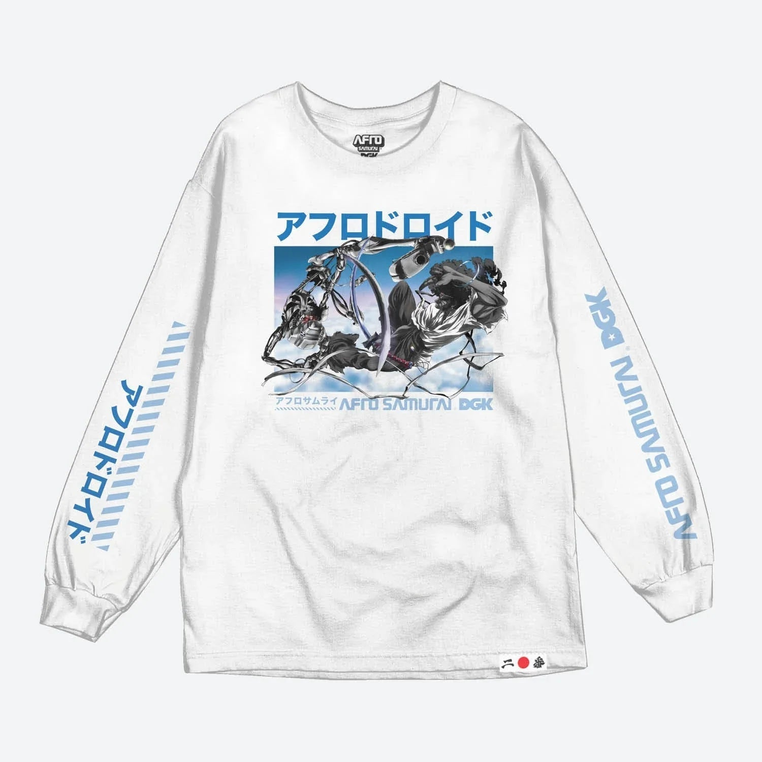 Afro vs. Afro Droid Long Sleeve T-Shirt - Four Street