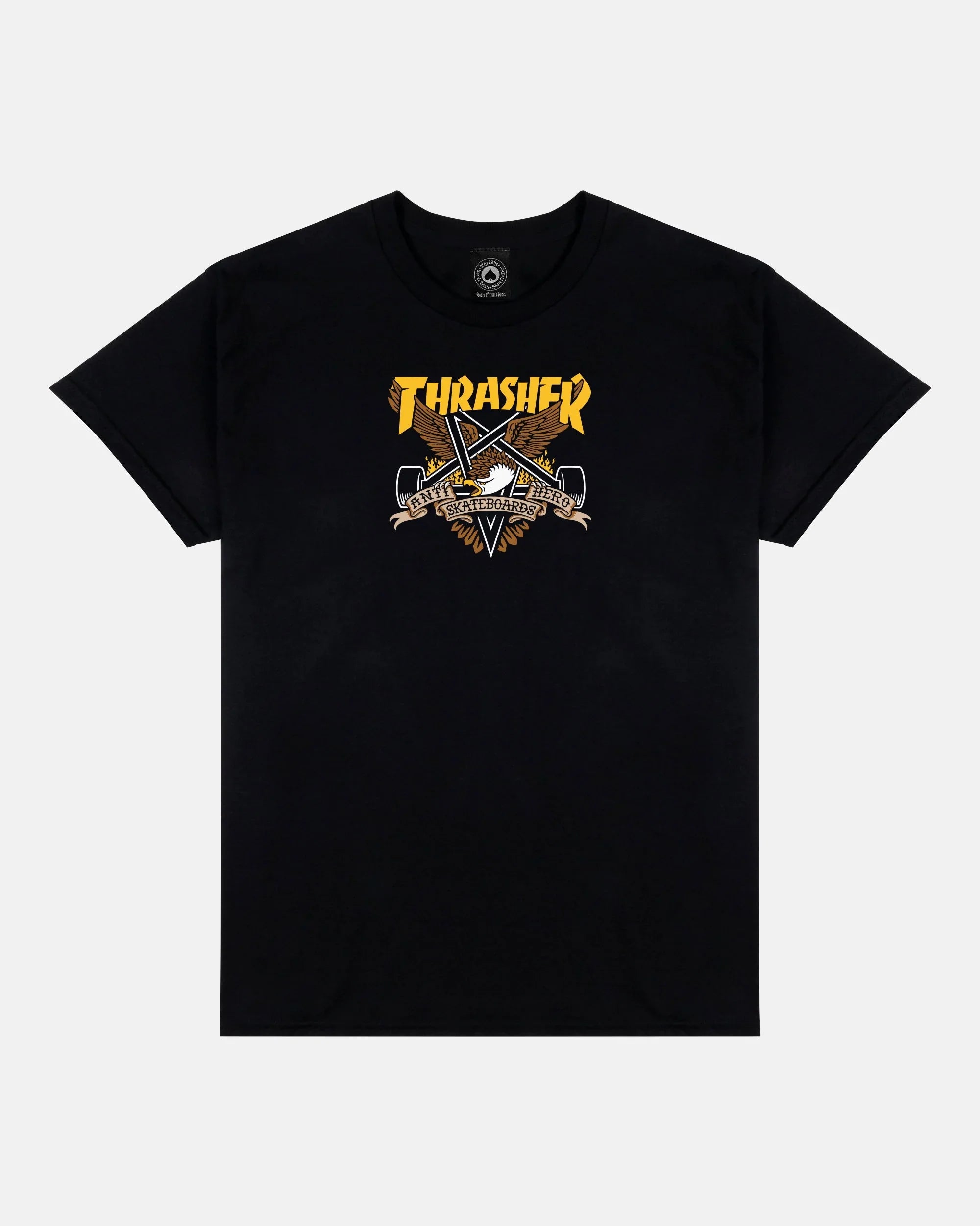 EAGLEGRAM - TSHIRT - BLACK - Four Street
