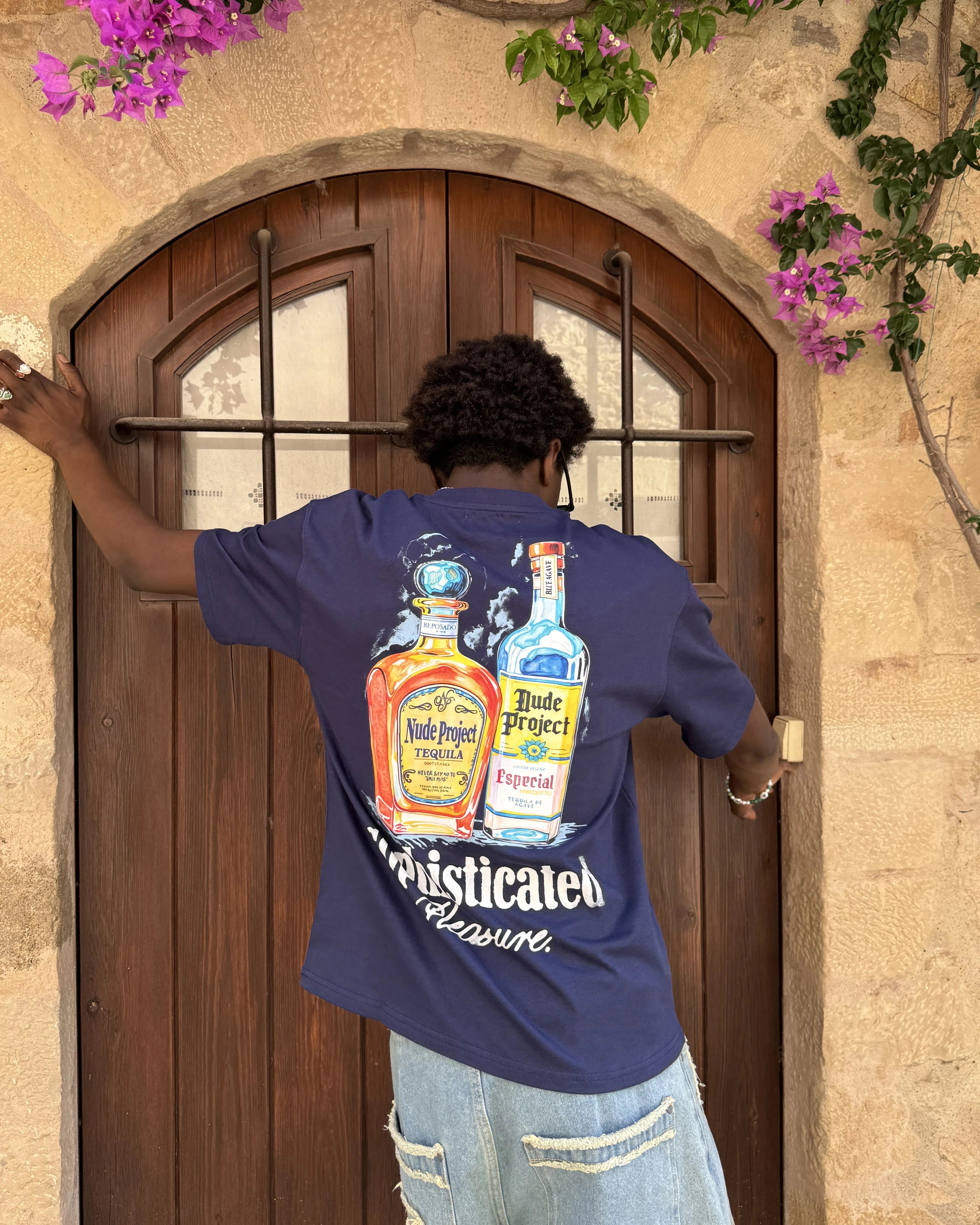 Pleasures Tee Navy