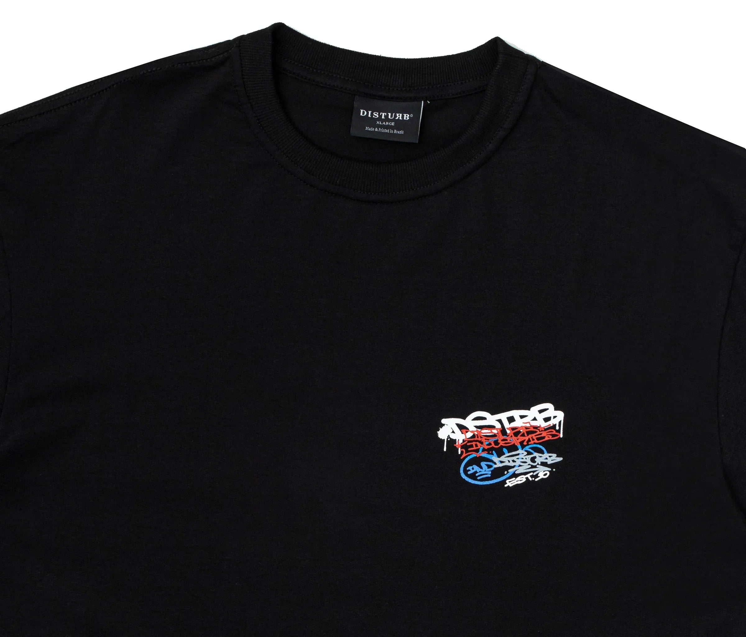 Essential Markers T-Shirt In Black - Four Street