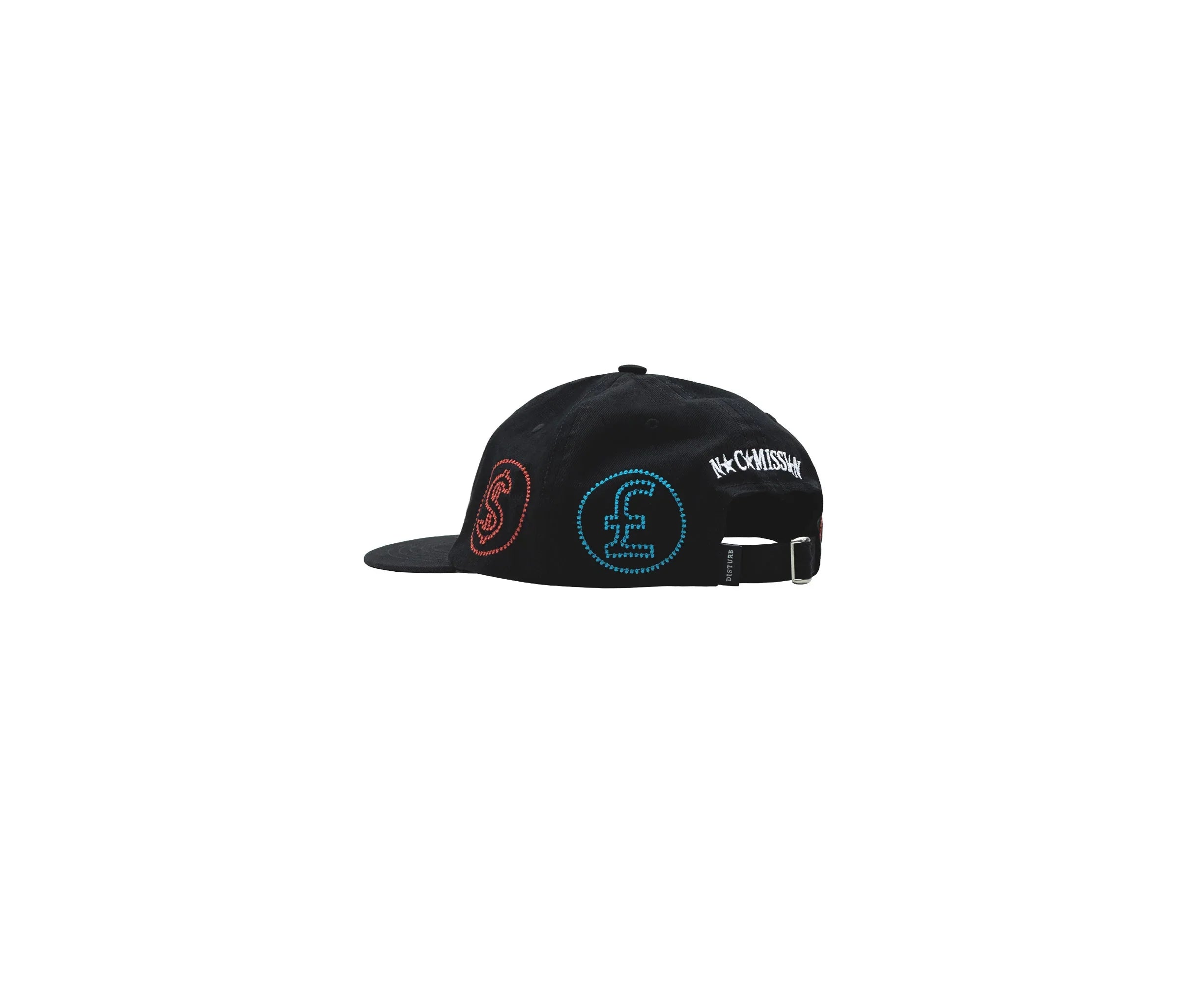 Exchange 6-Panel In Black - Four Street