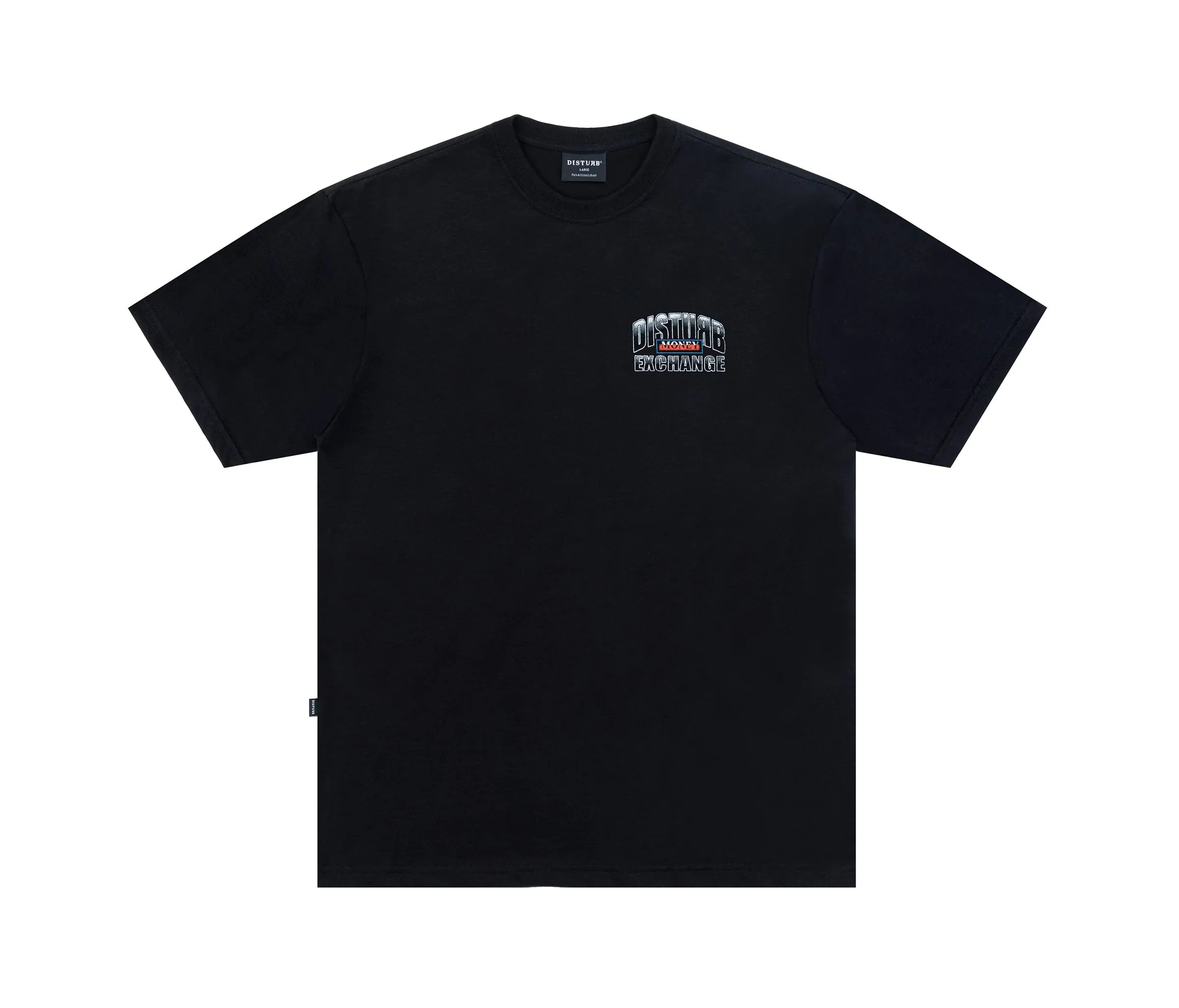 Exchange T-Shirt In Black - Four Street