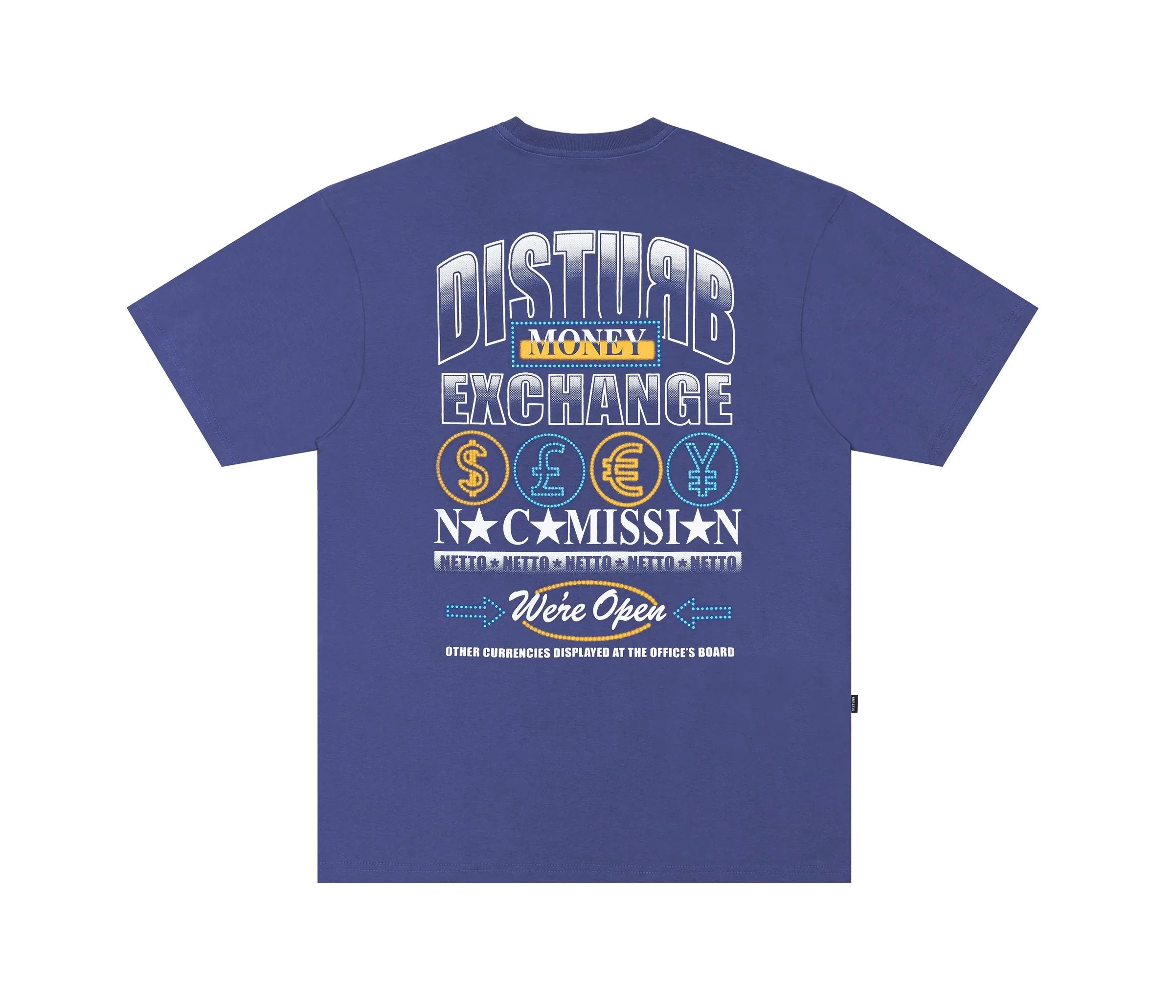 Exchange T-Shirt In Blue - Four Street