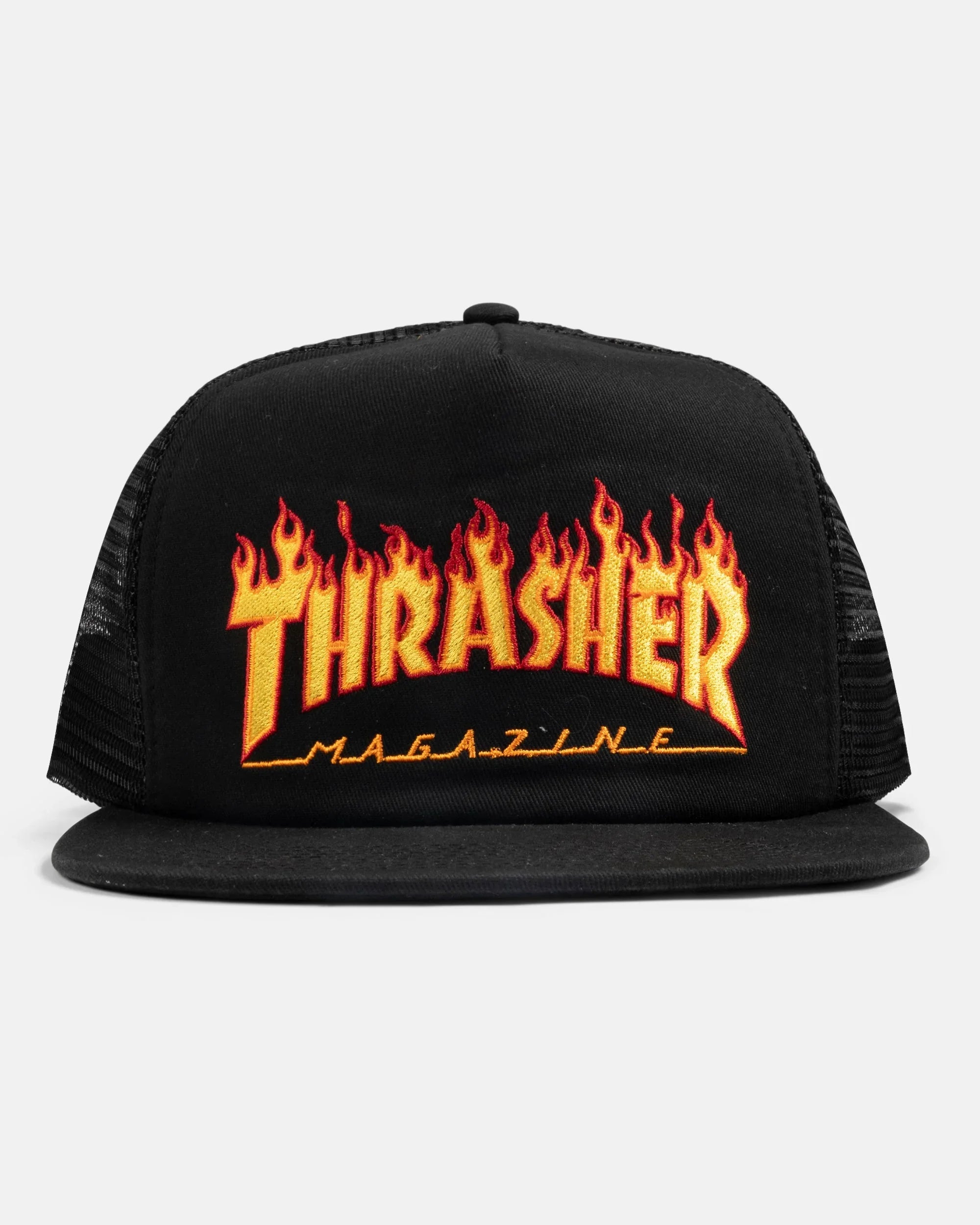 FLAME - TRUCKER - BLACK - Four Street