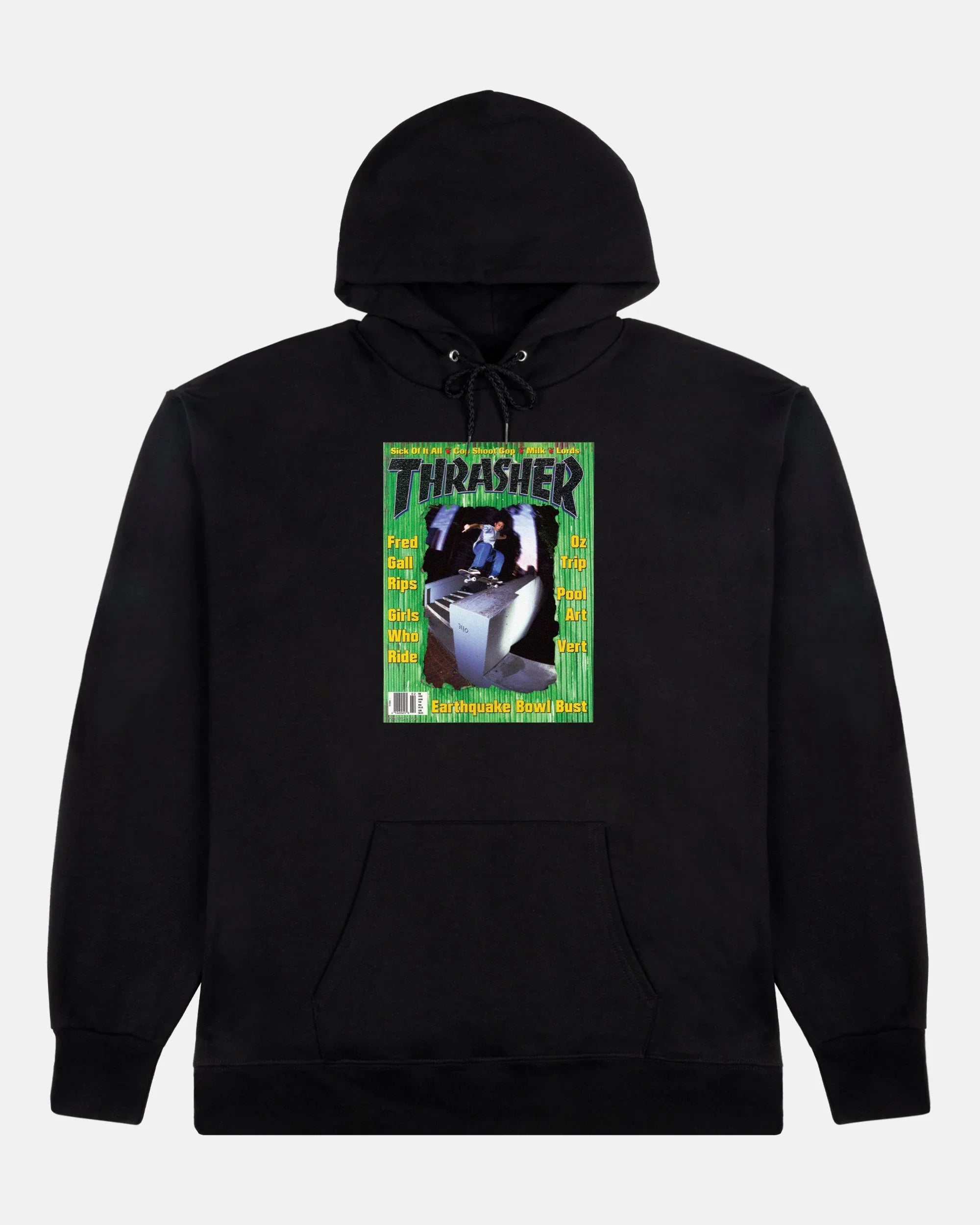 GALL 95 COVER - HOODIE - BLACK - Four Street