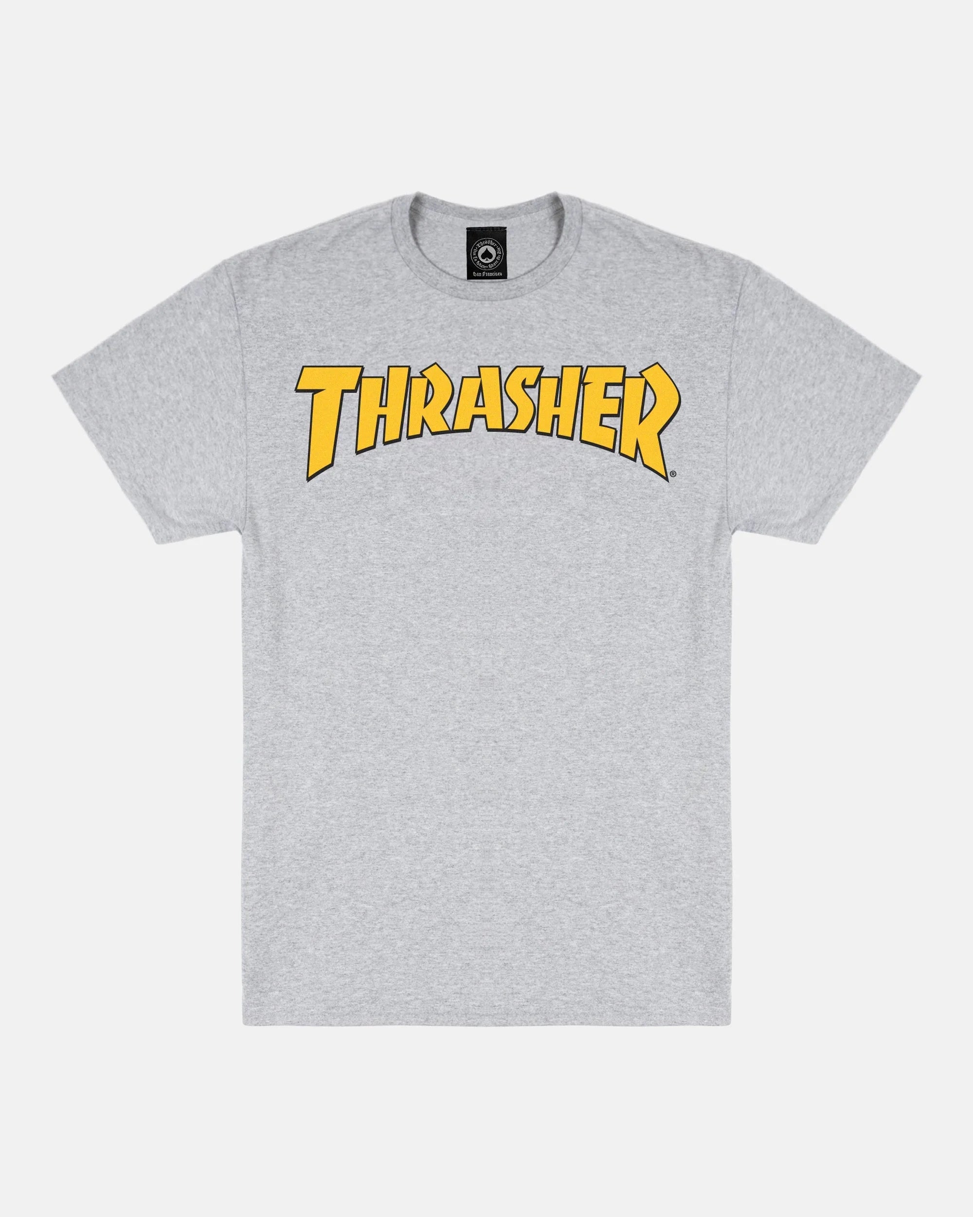 COVER LOGO - T-SHIRT - ASH GREY - Four Street