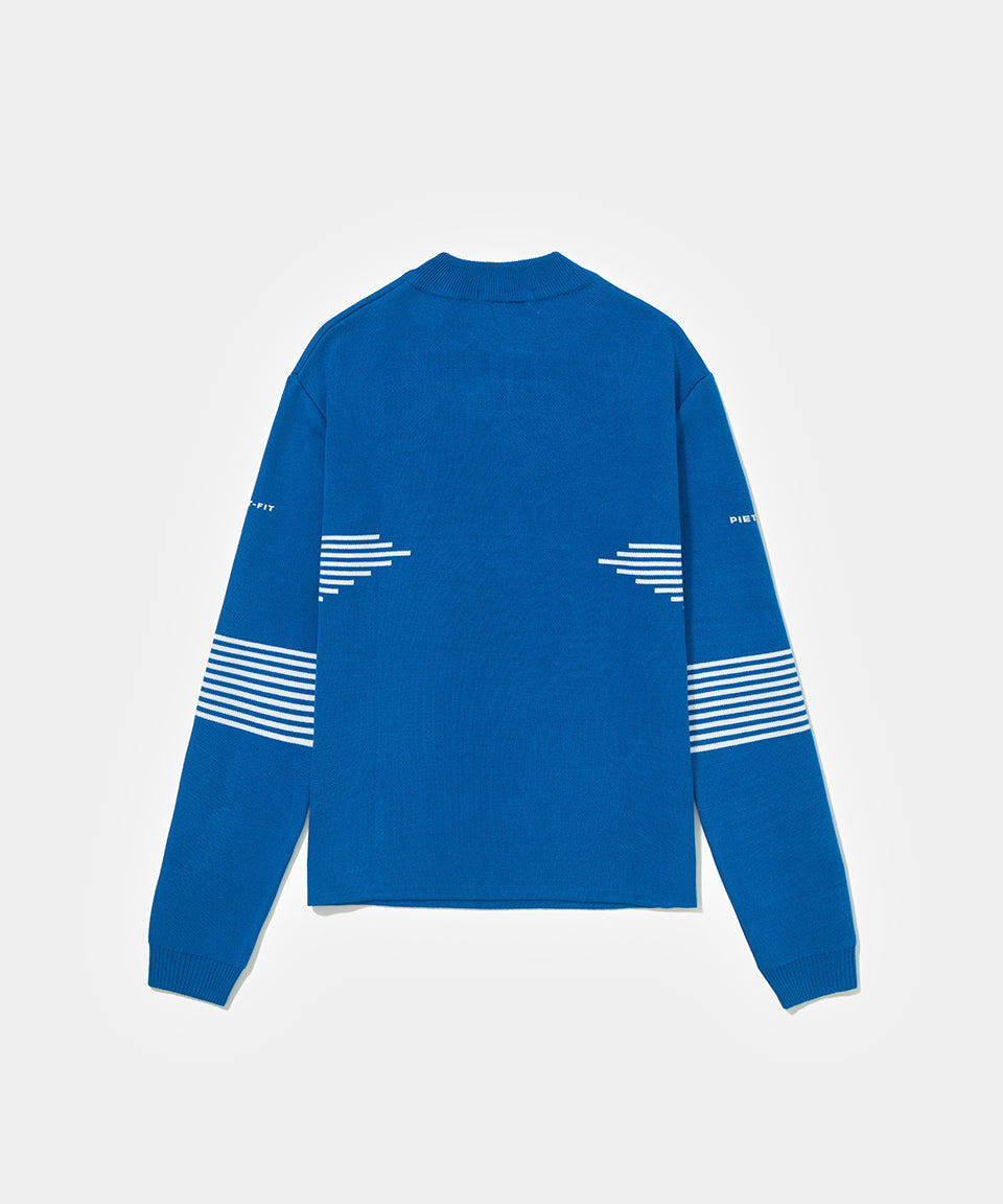 Suéter Fitted  - Azul