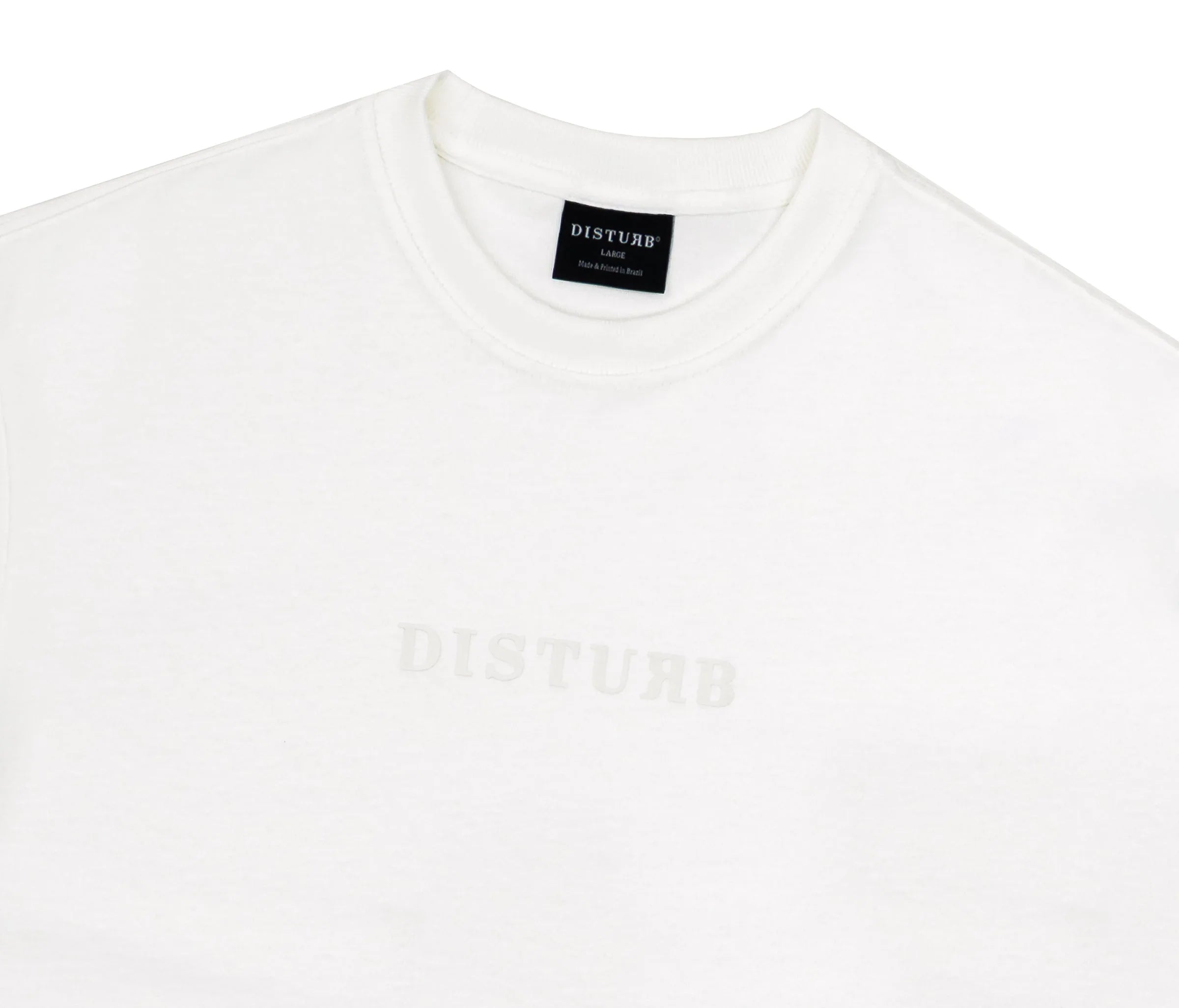 Fade Logo T-Shirt in Off-White - Four Street