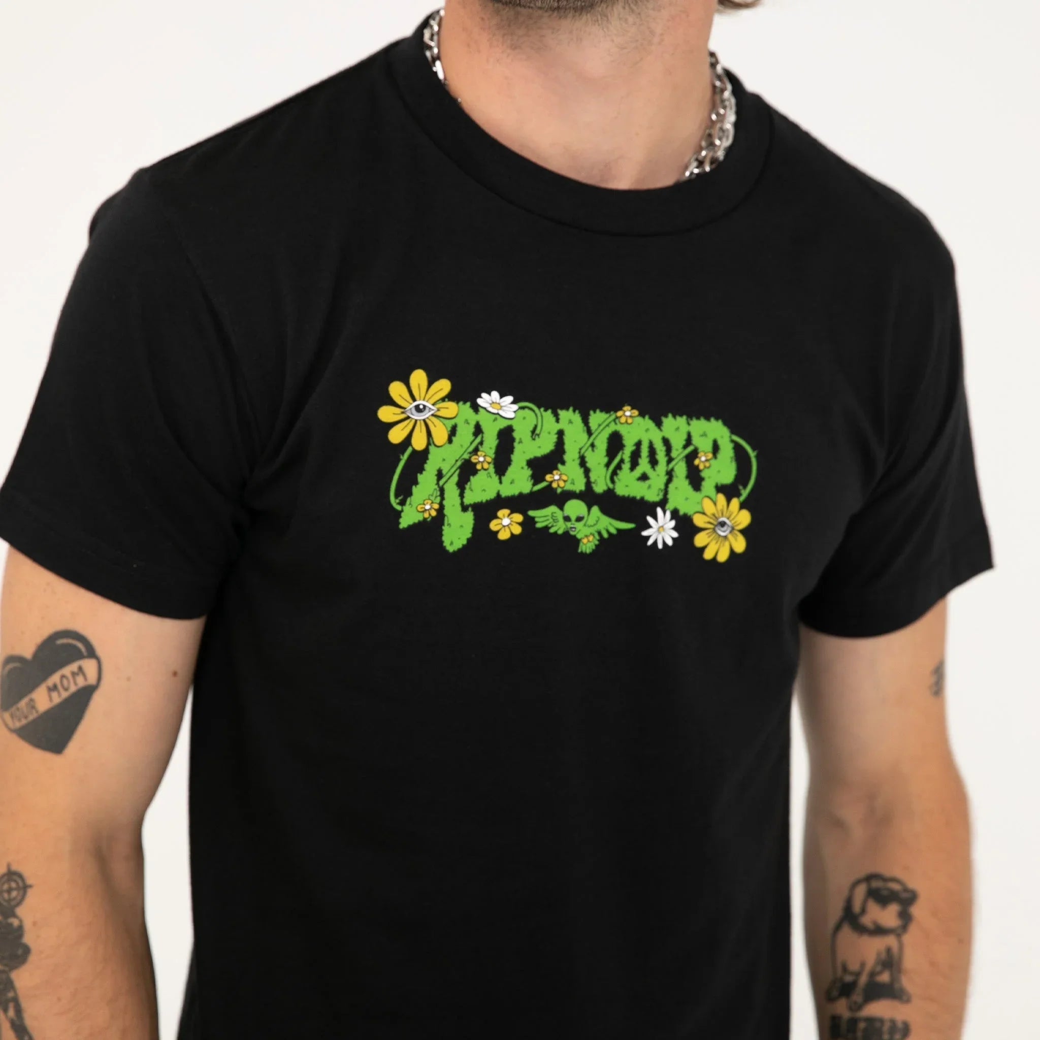 Boho Nerm Tee (Black) - Camiseta - Four Street