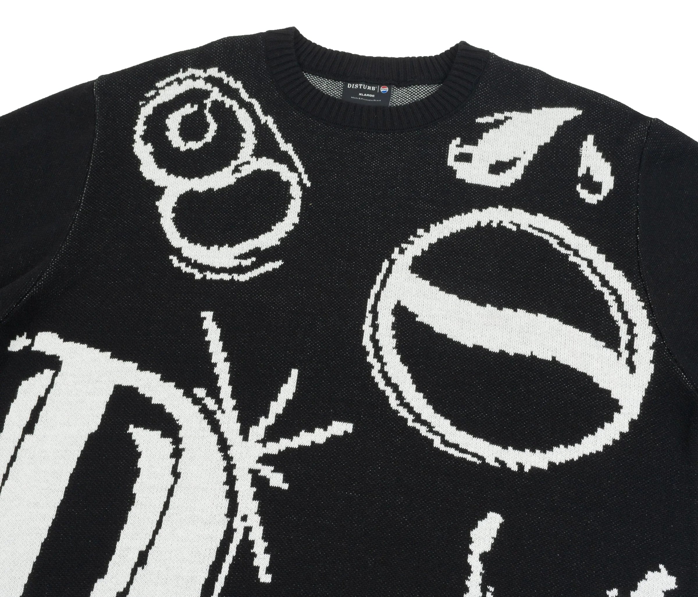 Fusion Sweater in Black - Four Street