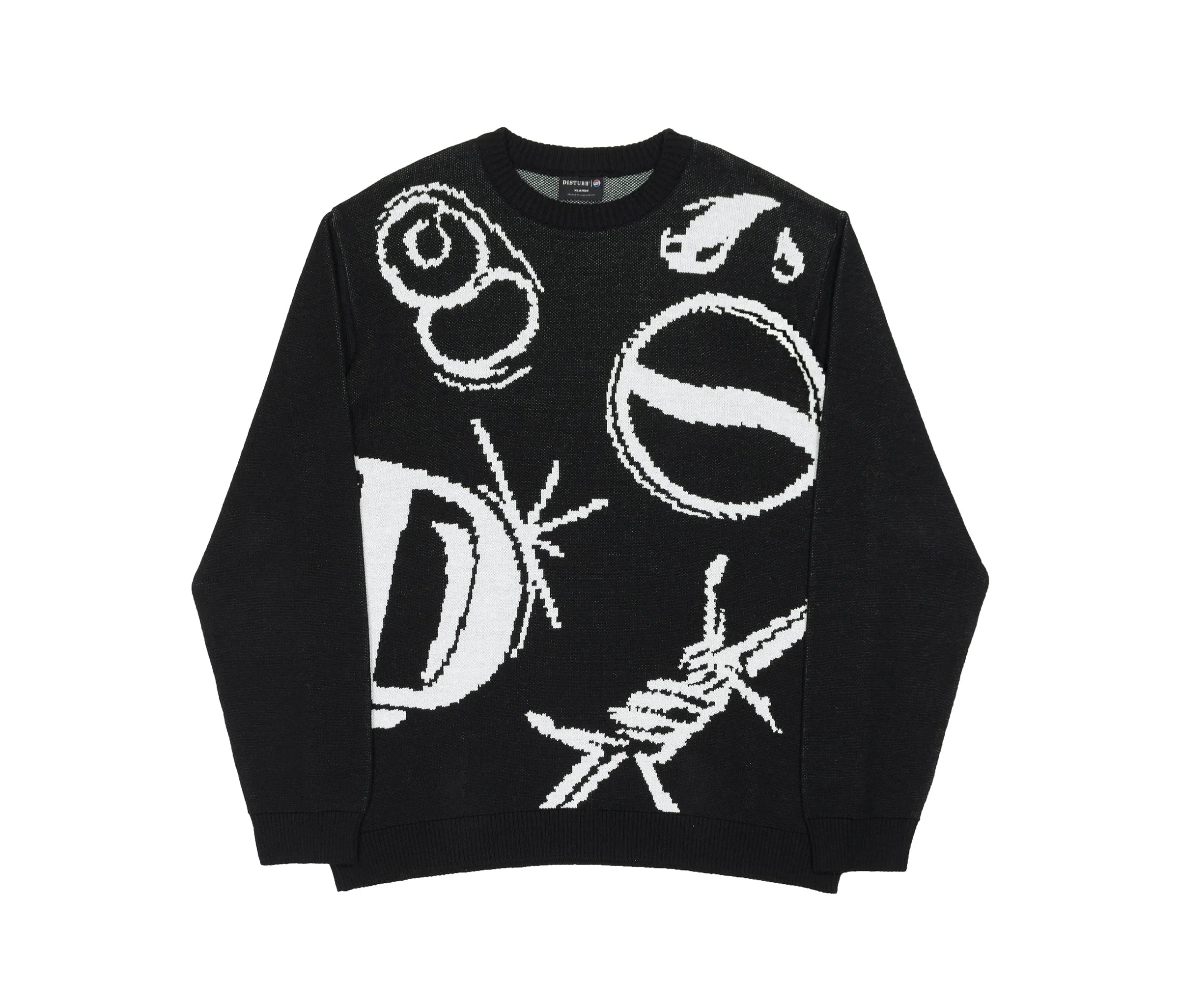 Fusion Sweater in Black - Four Street