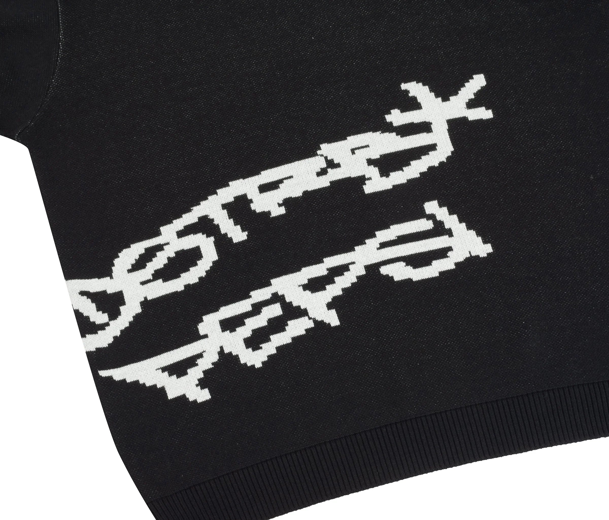 Fusion Sweater in Black - Four Street