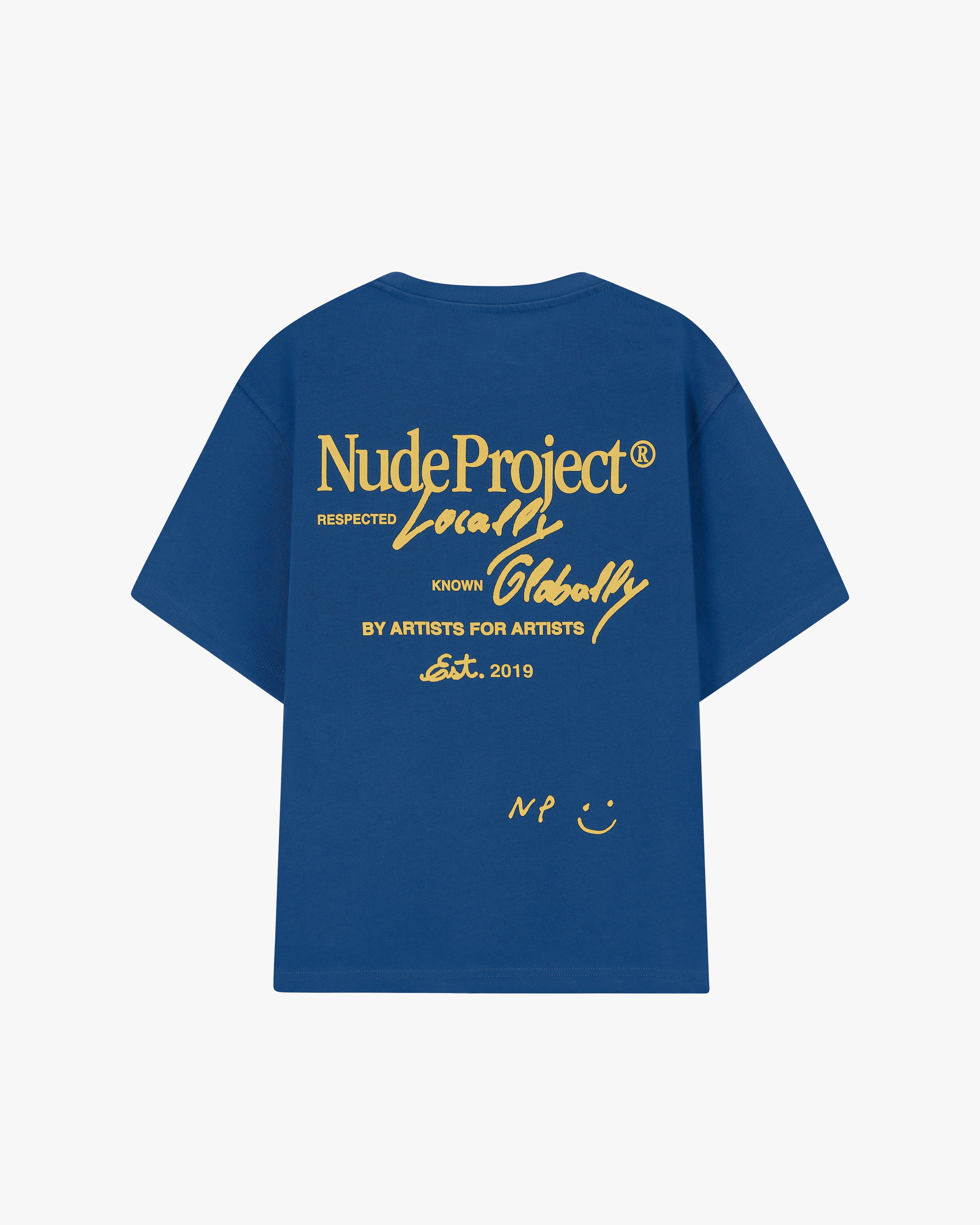 Global Soon Tee Blue